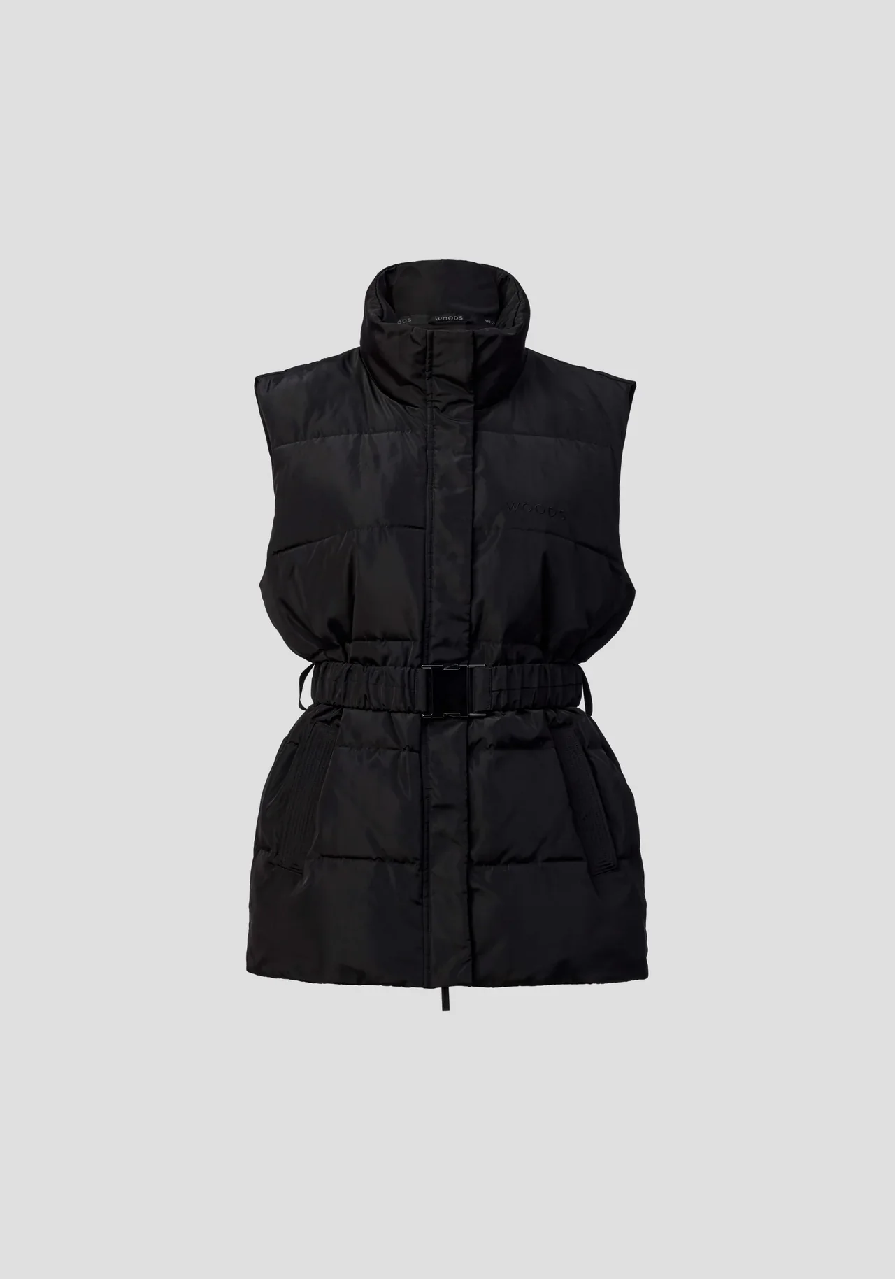 Alchemy Puffer Vest in Black - Image 5