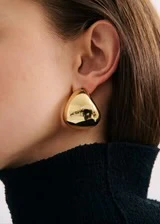 Arch Earring in Gold - Image 3