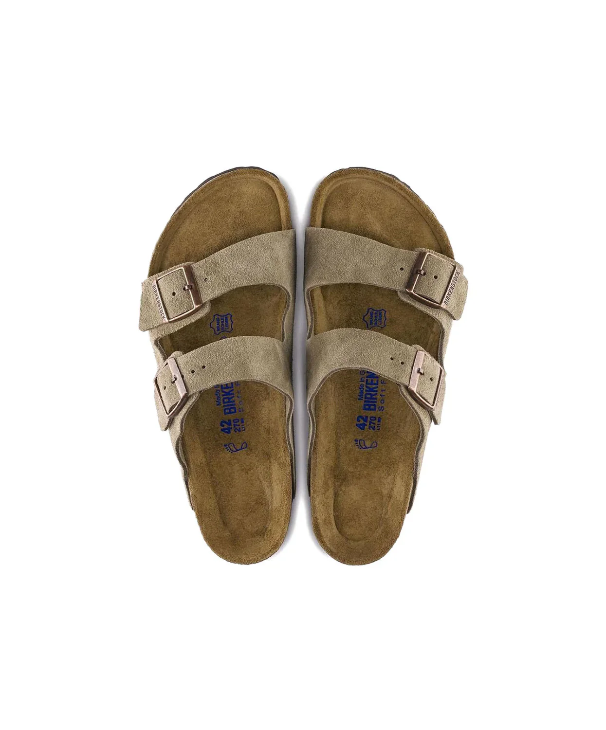 Arizona SFB Taupe Suede Leather - Image 4