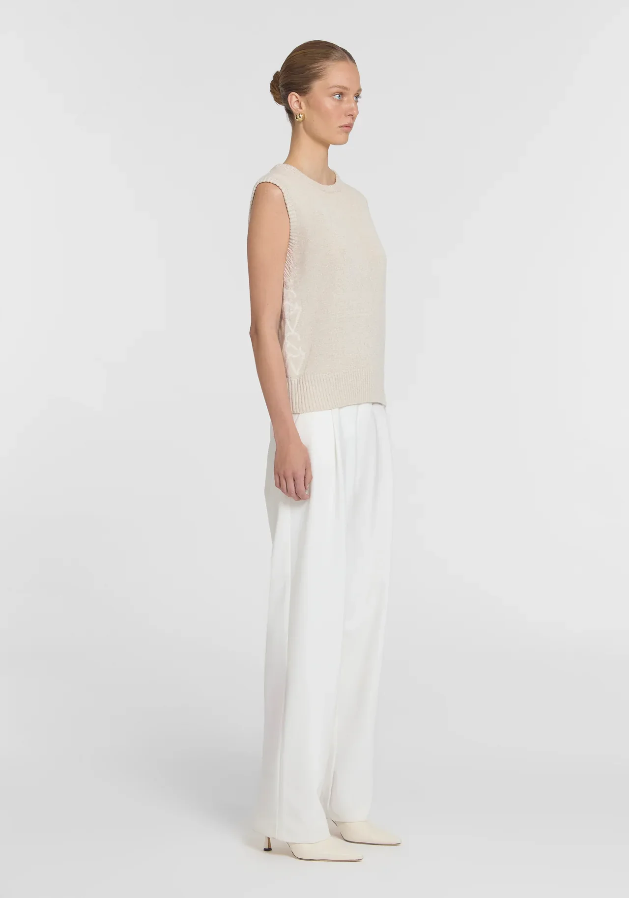 Ascendant Vest in Oat Marle - Image 3