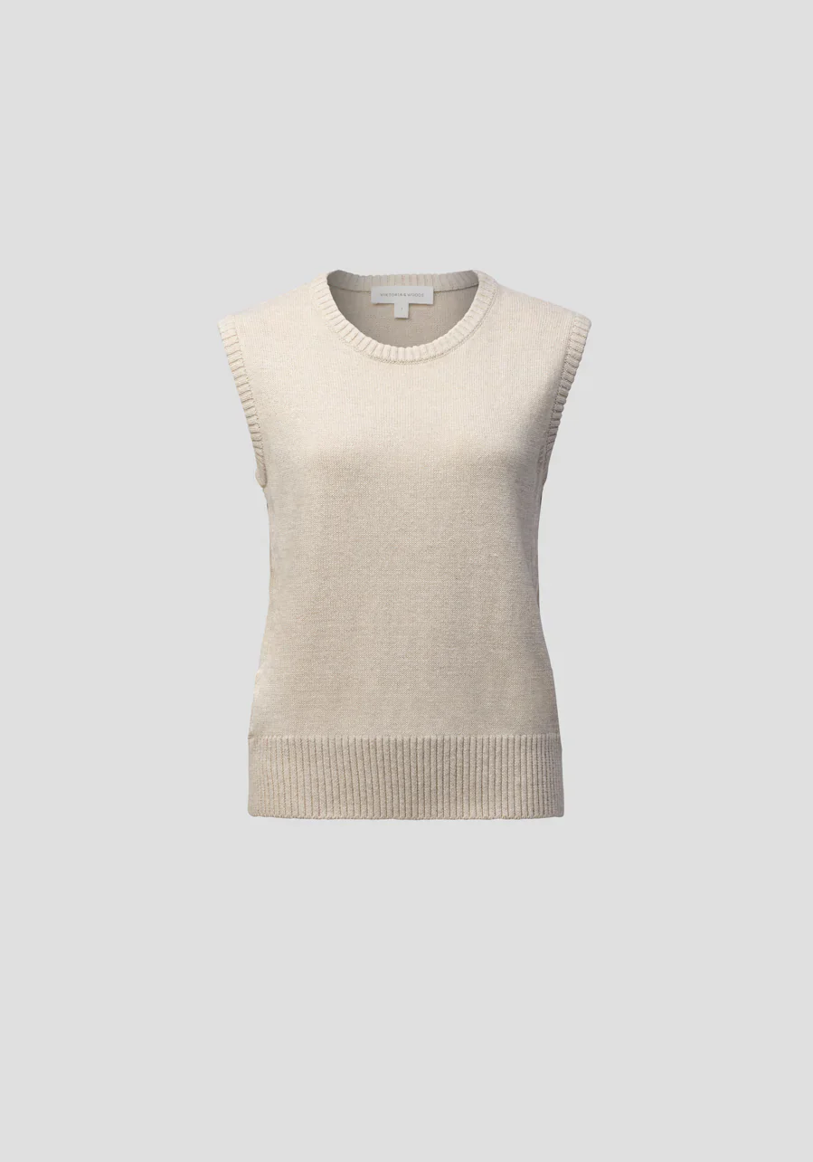 Ascendant Vest in Oat Marle - Image 5