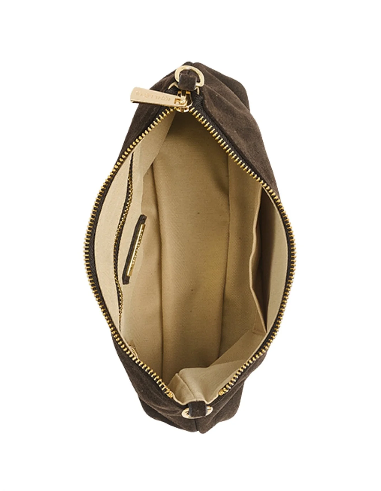 Ashley Bag in Chocolate Suede - Image 4