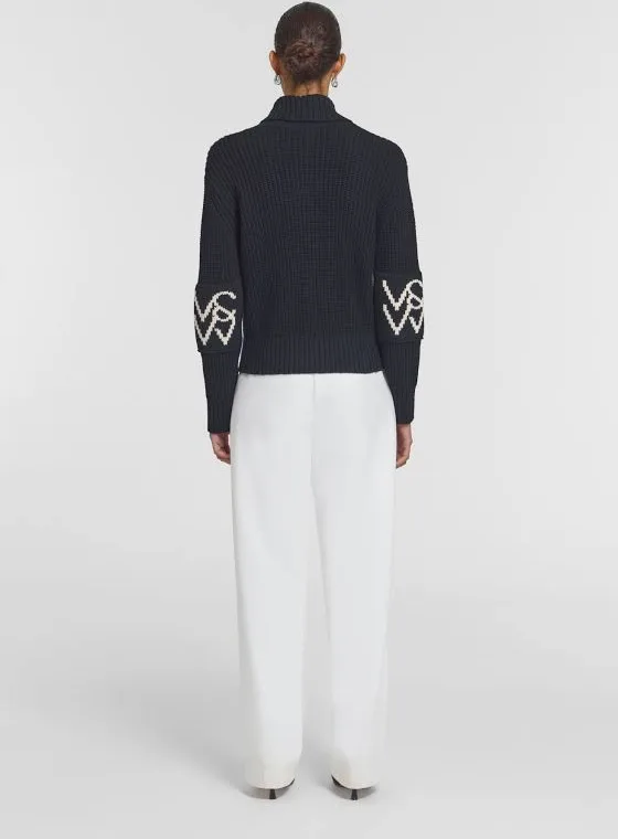 Babylon Cardigan in Black - Image 3