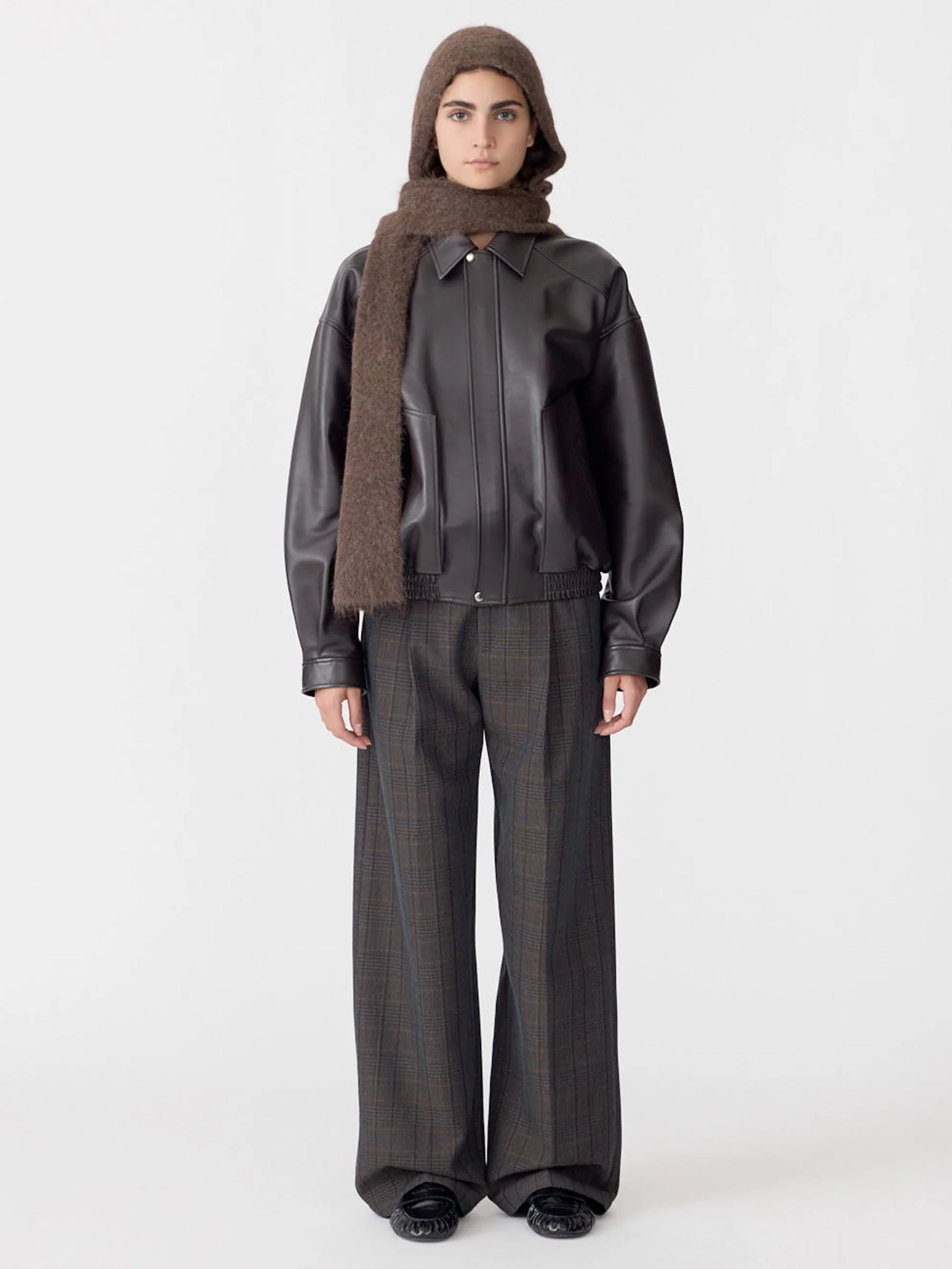 Balaclava Knit in Brown - Image 5