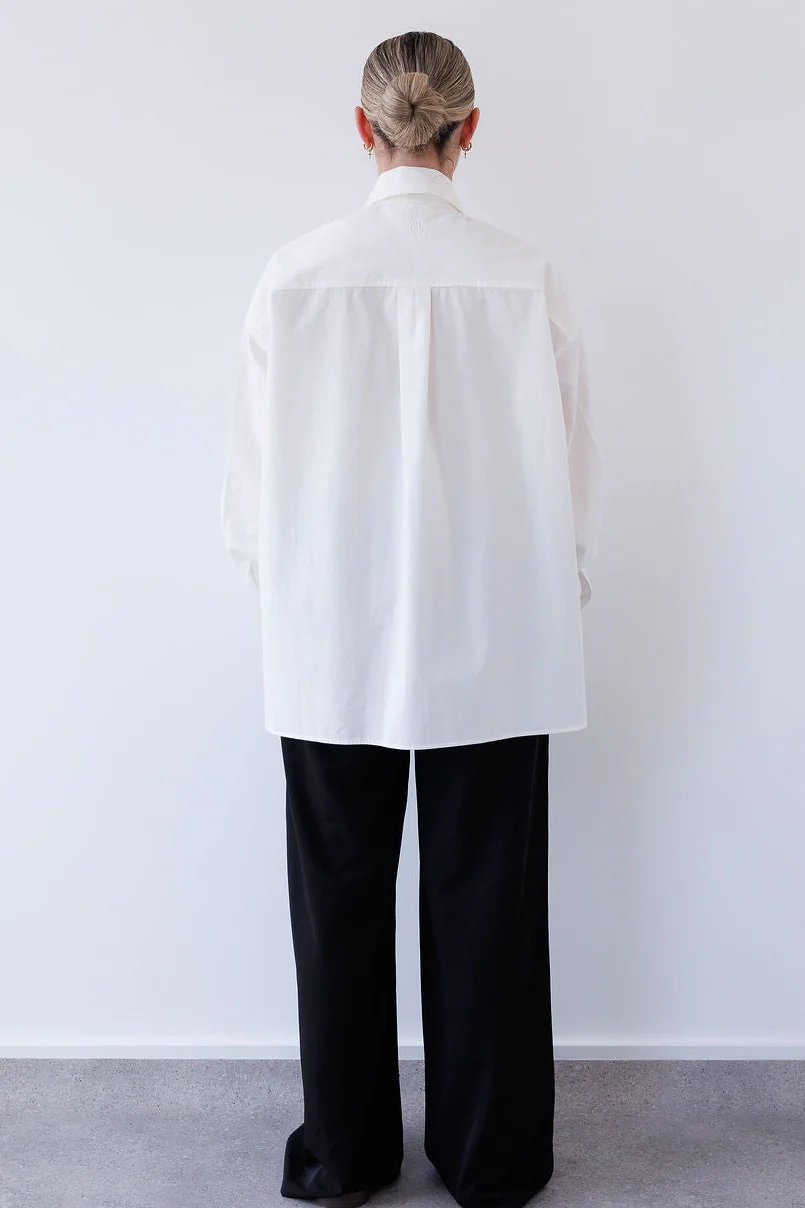 Bec Shirt in White - Image 3