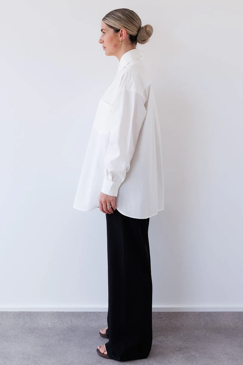 Bec Shirt in White - Image 4