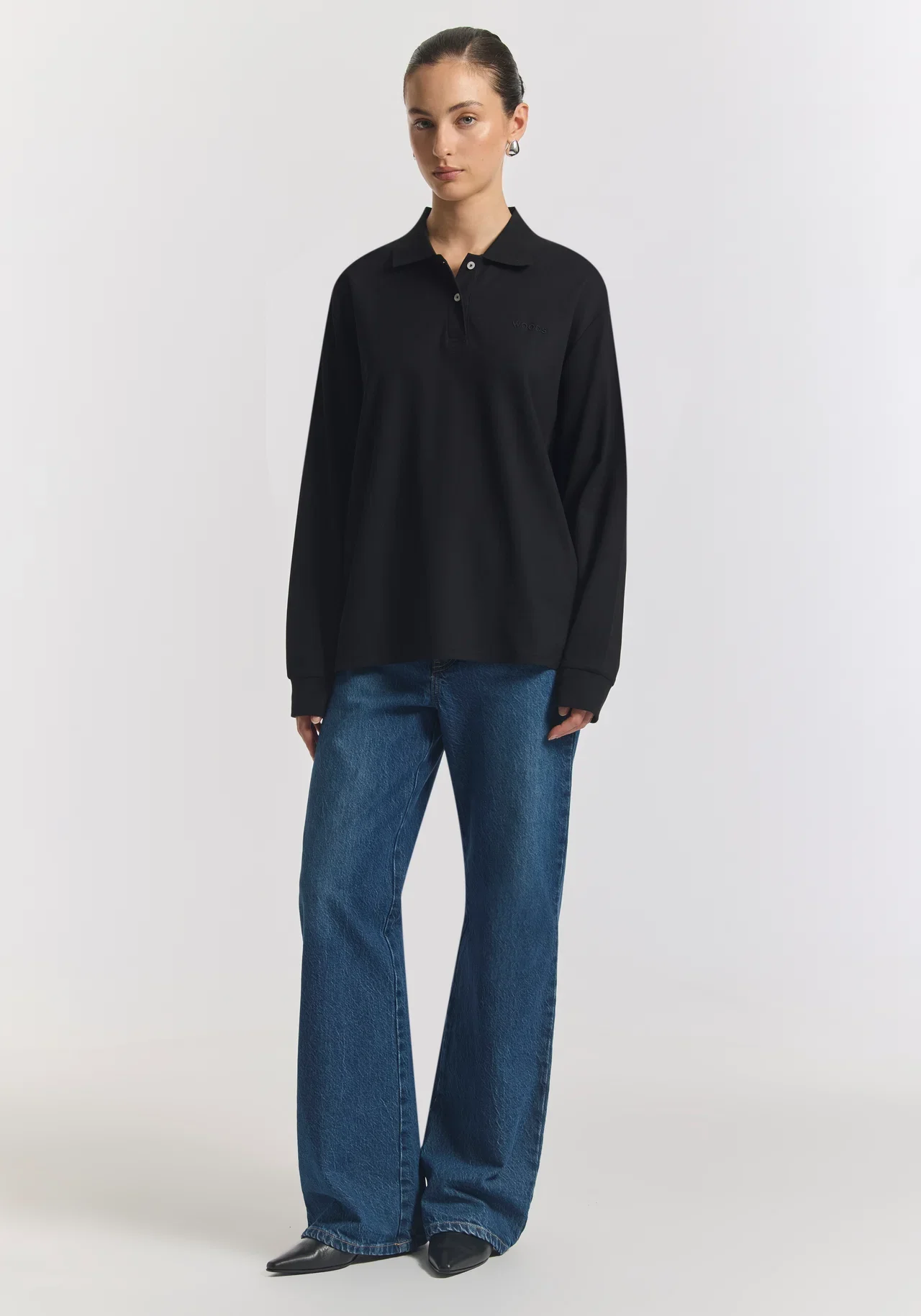 Beckett Polo in Black - Image 3