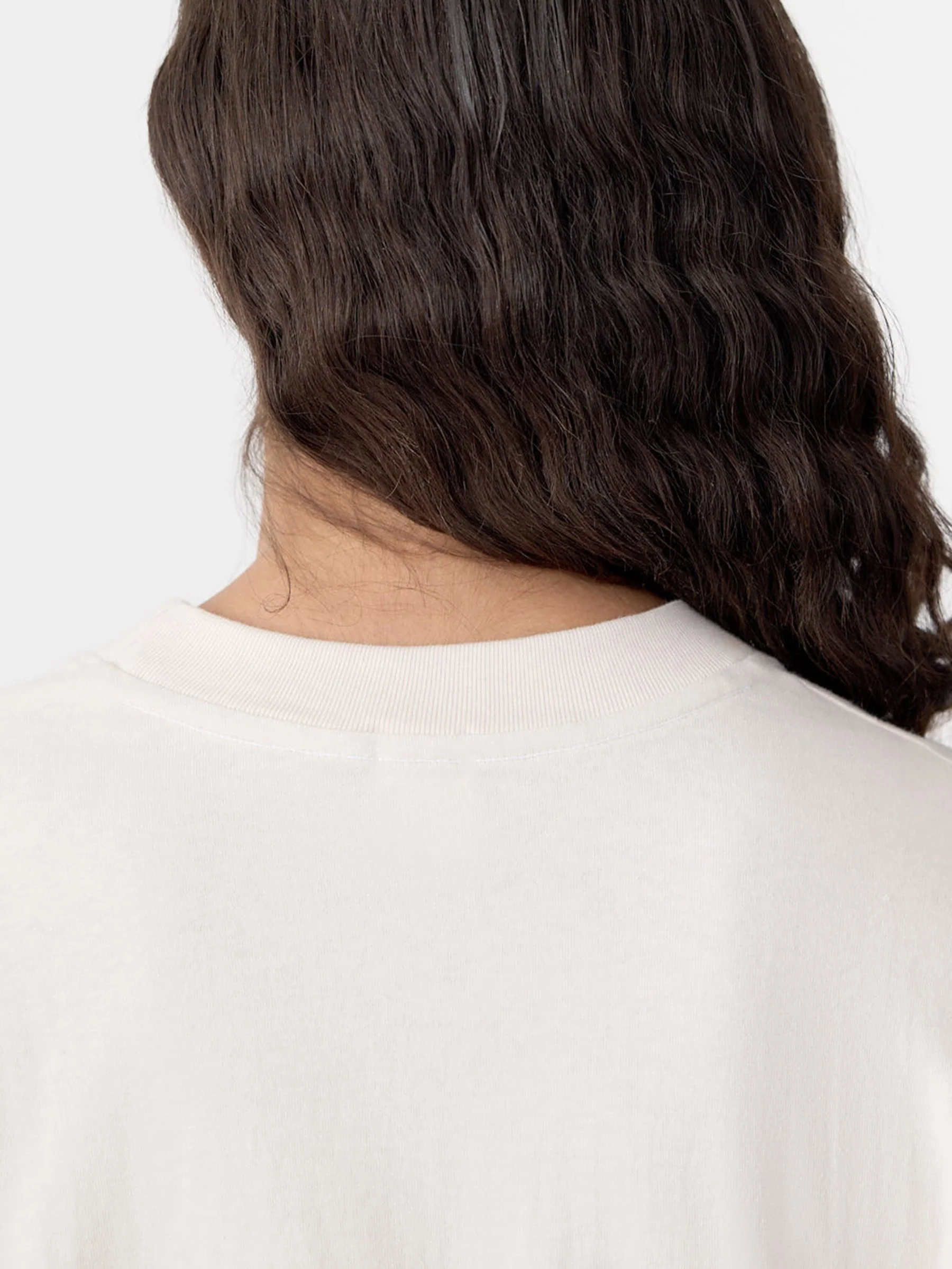 Boxy Rib Insert L/S T-Shirt - Image 4