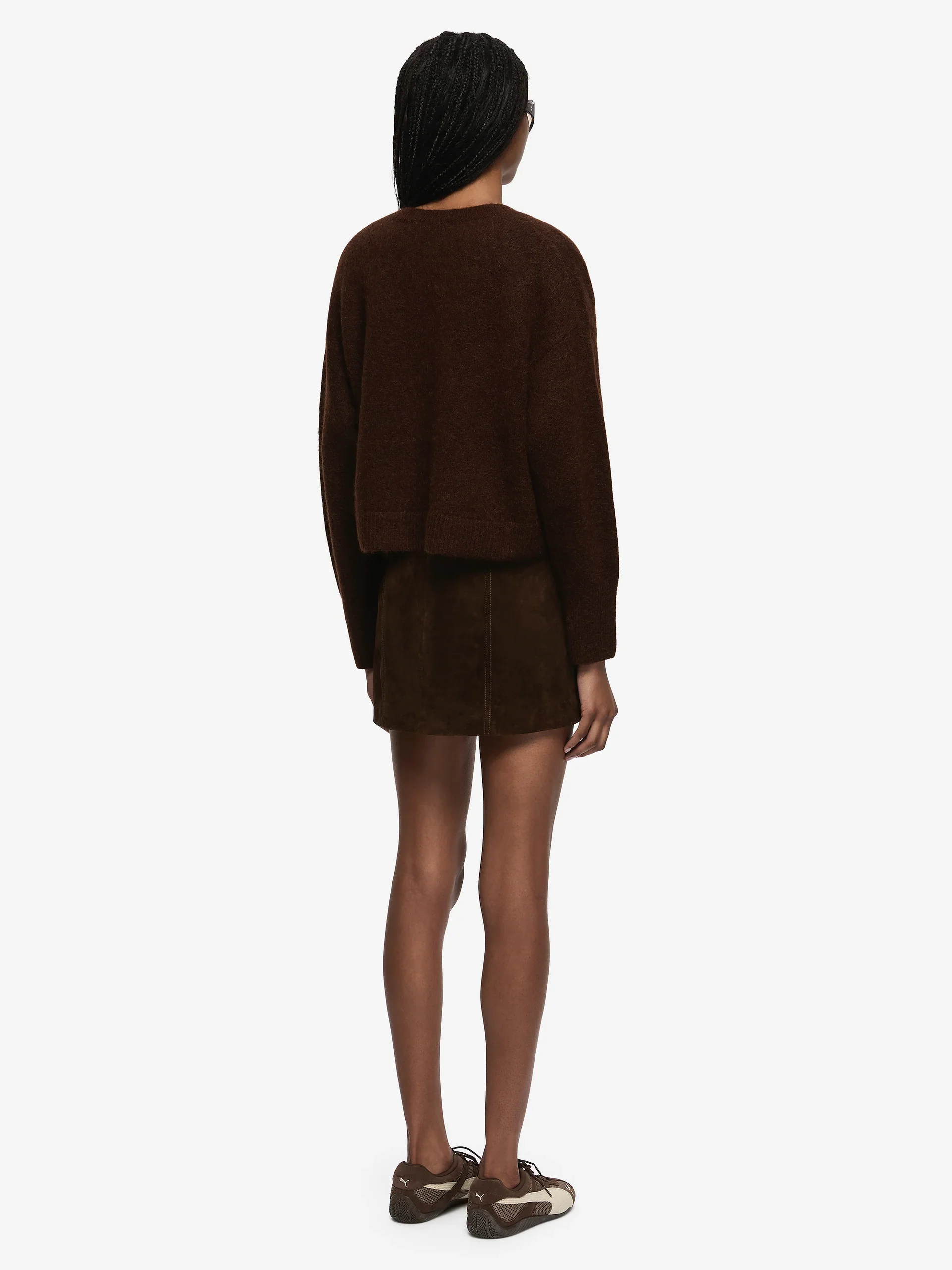 Campbell V Cropped Jumper - Image 4