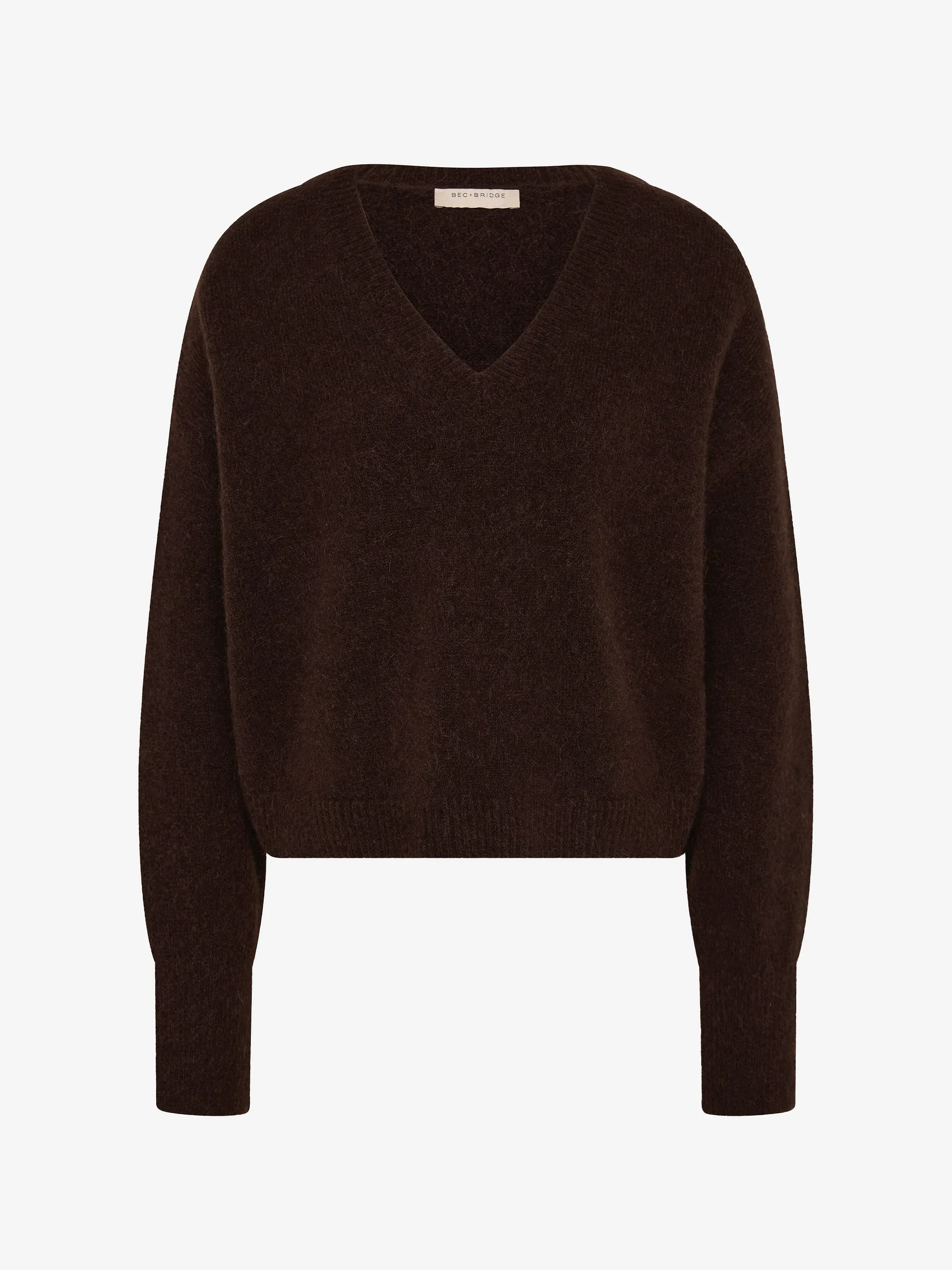 Campbell V Cropped Jumper - Image 5