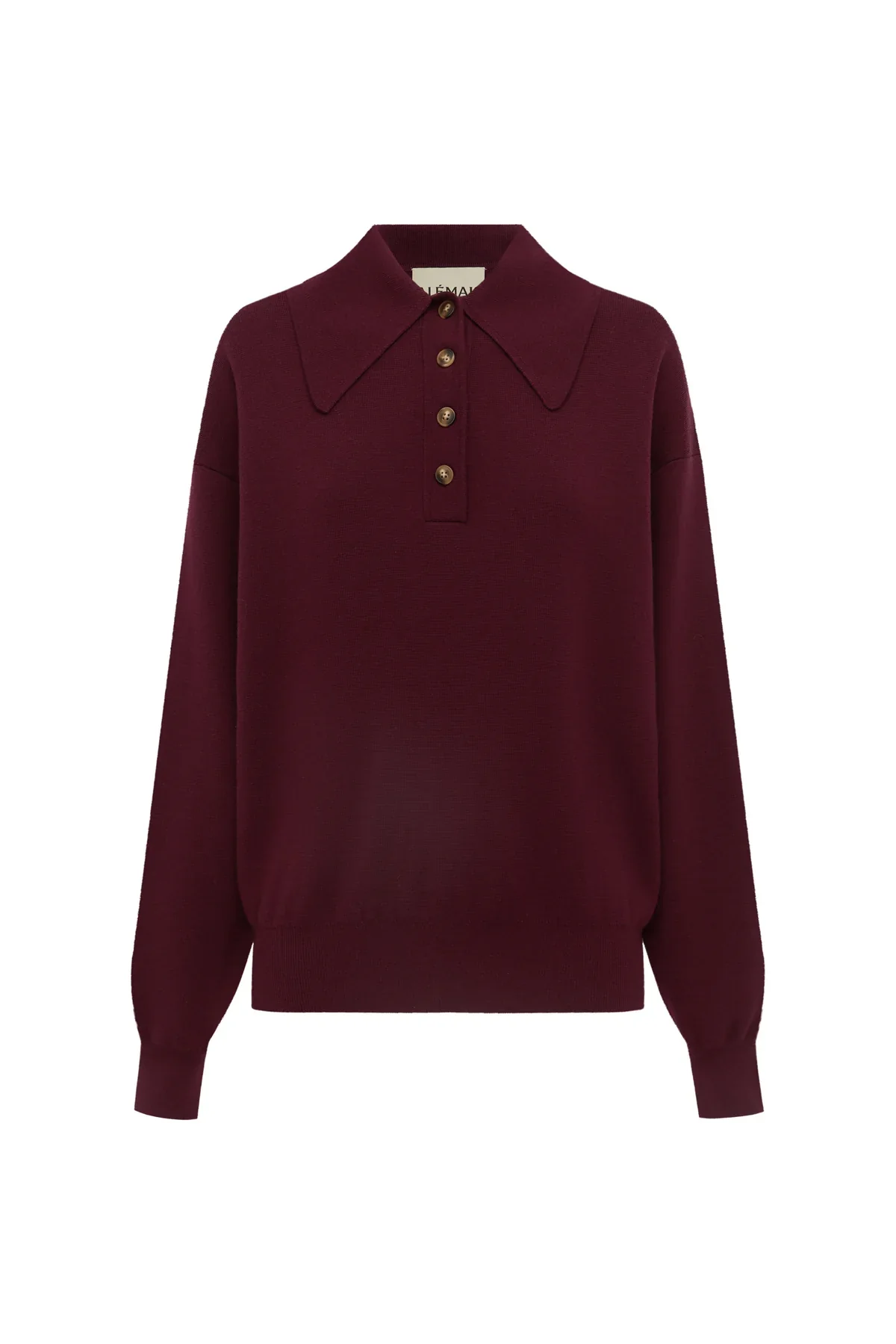 Claudia Plum Knit Polo