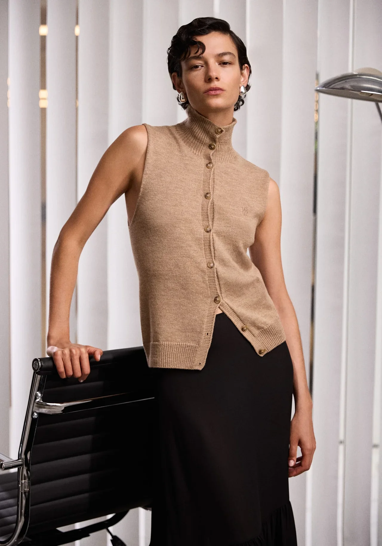 Dominic Vest in Wicker Marle - Image 6