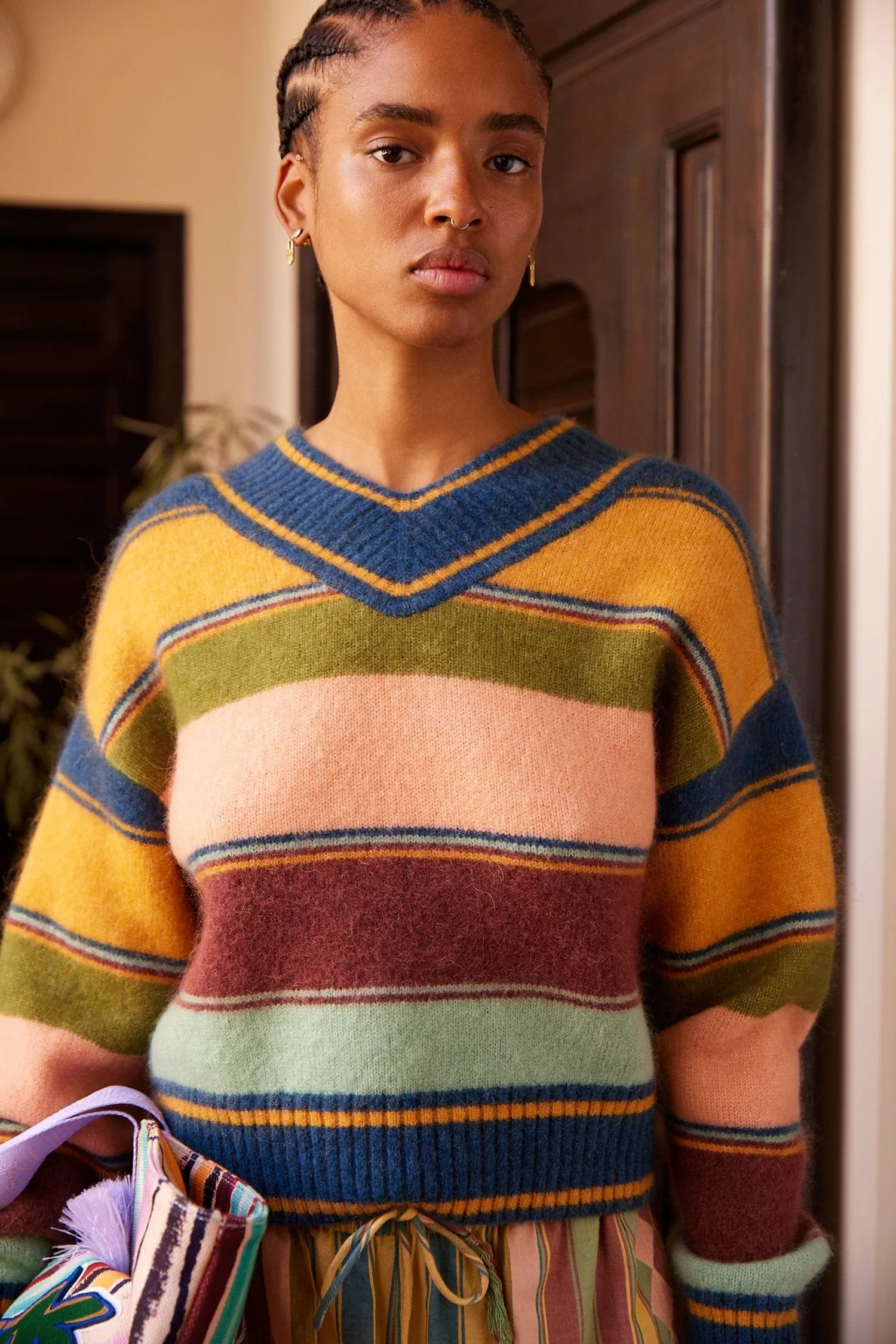 Dusk V Neck Knit - Image 4