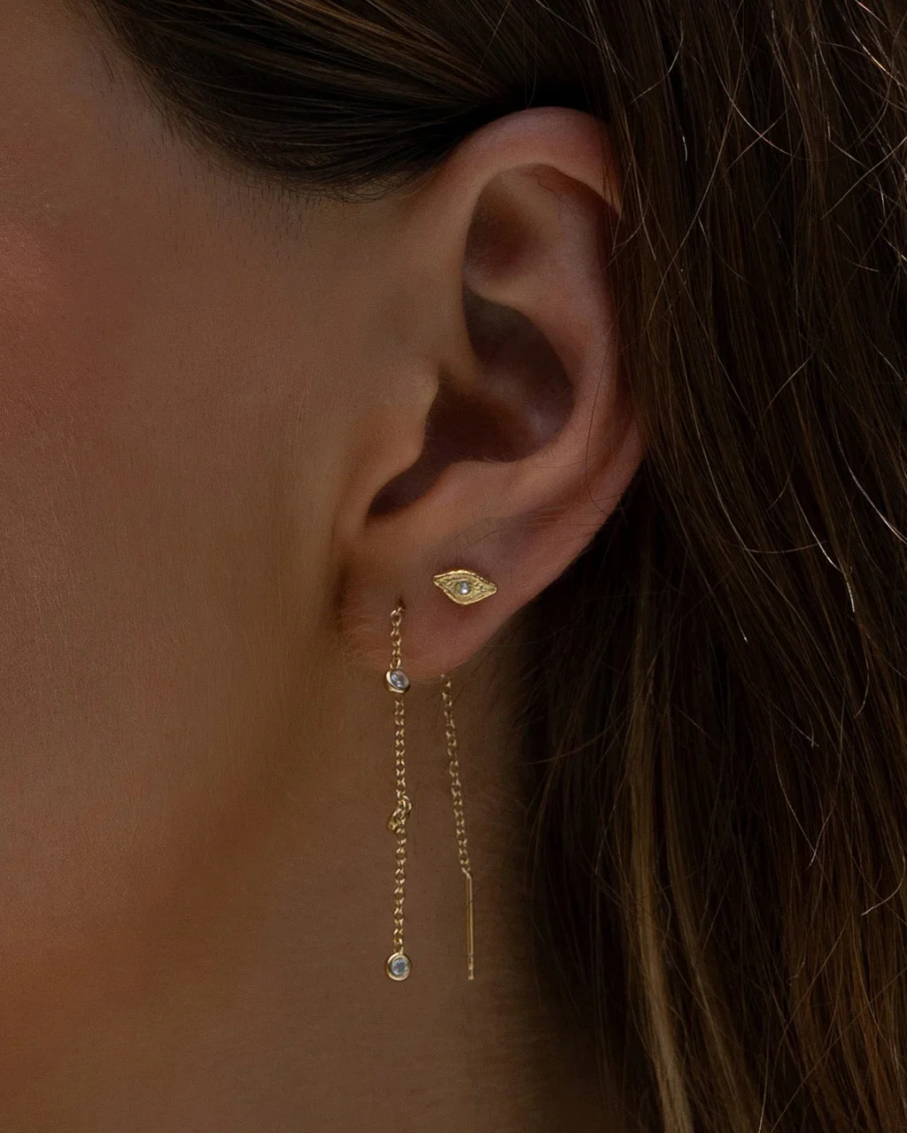 Elysian Gold Studs - Image 2