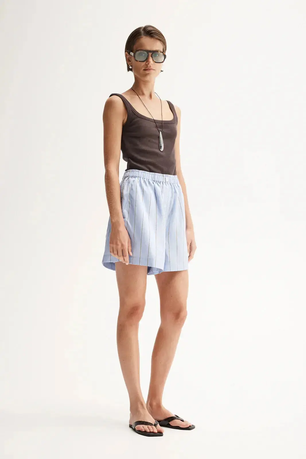Henry Short in Blue Stripe - Image 3