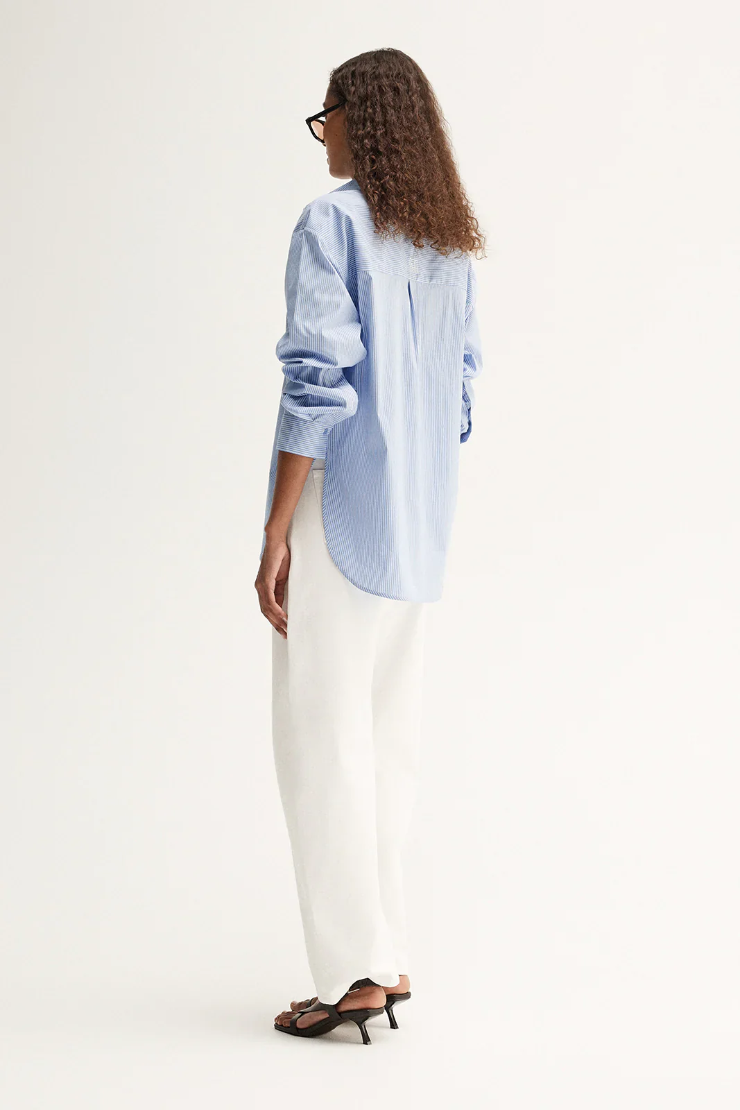 Holland Stripe Shirt in Blue - Image 6