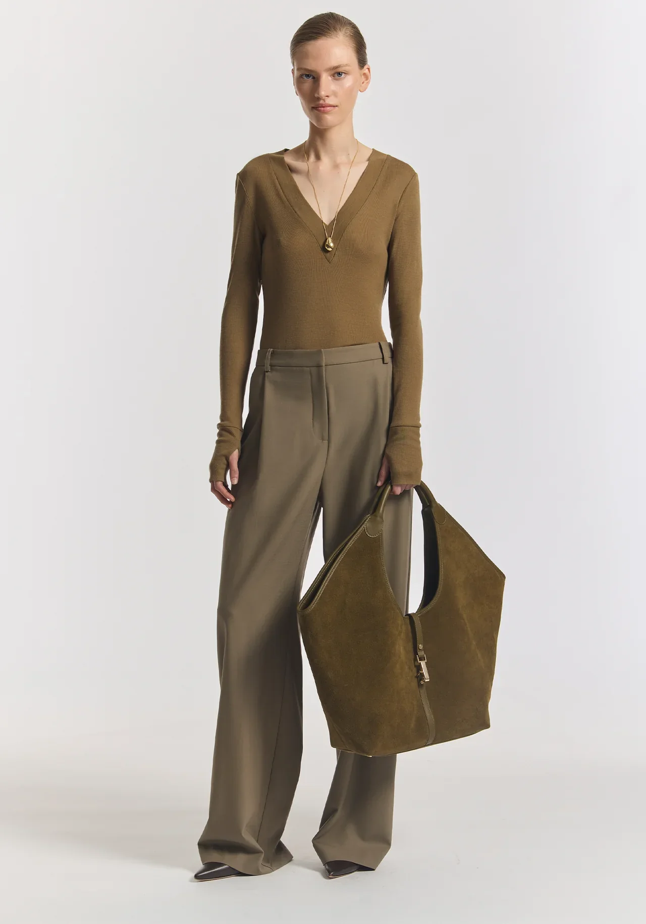 Idol Pant in Khaki - Image 5