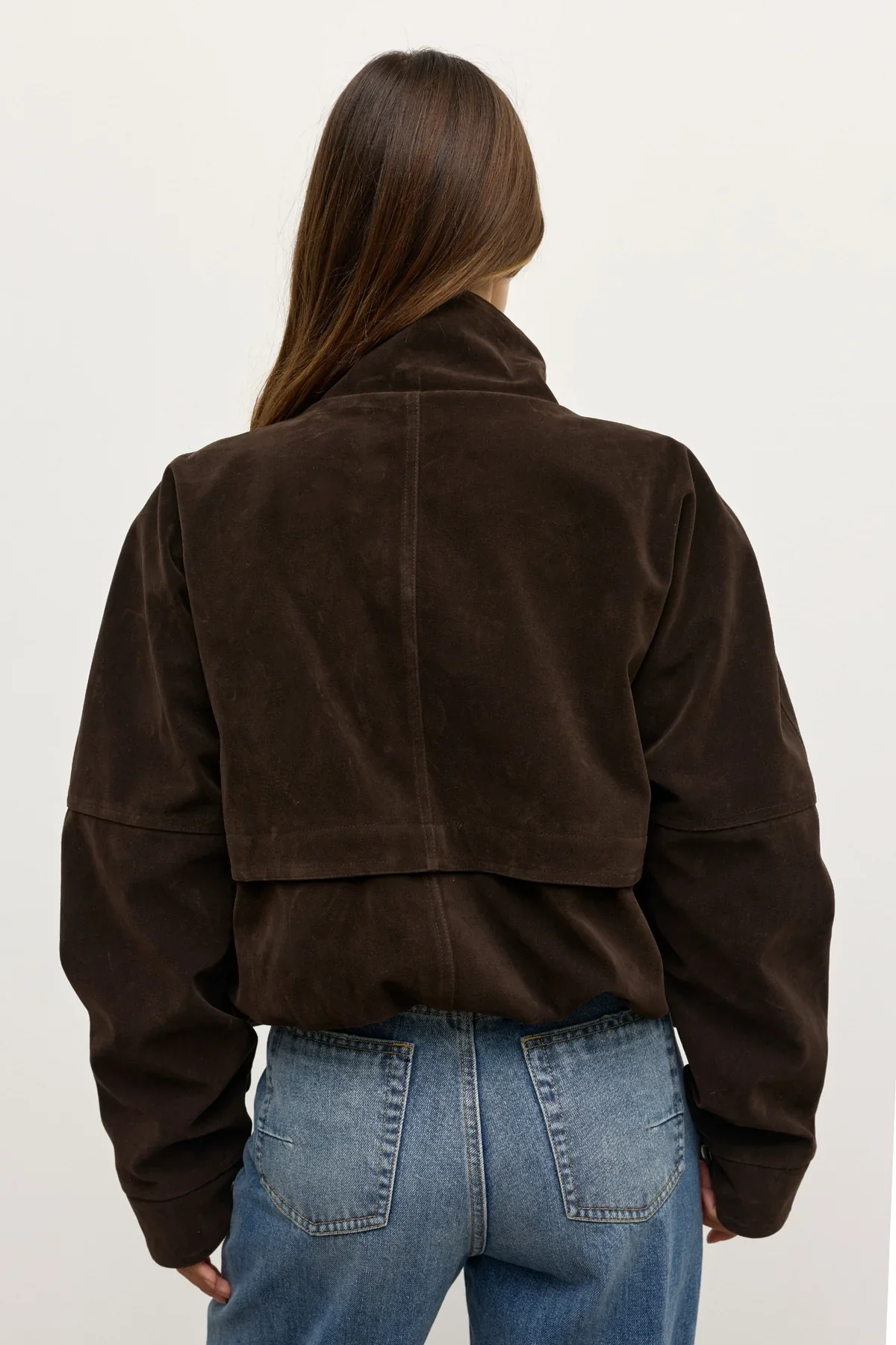 Inez Jacket in Brown - Image 3