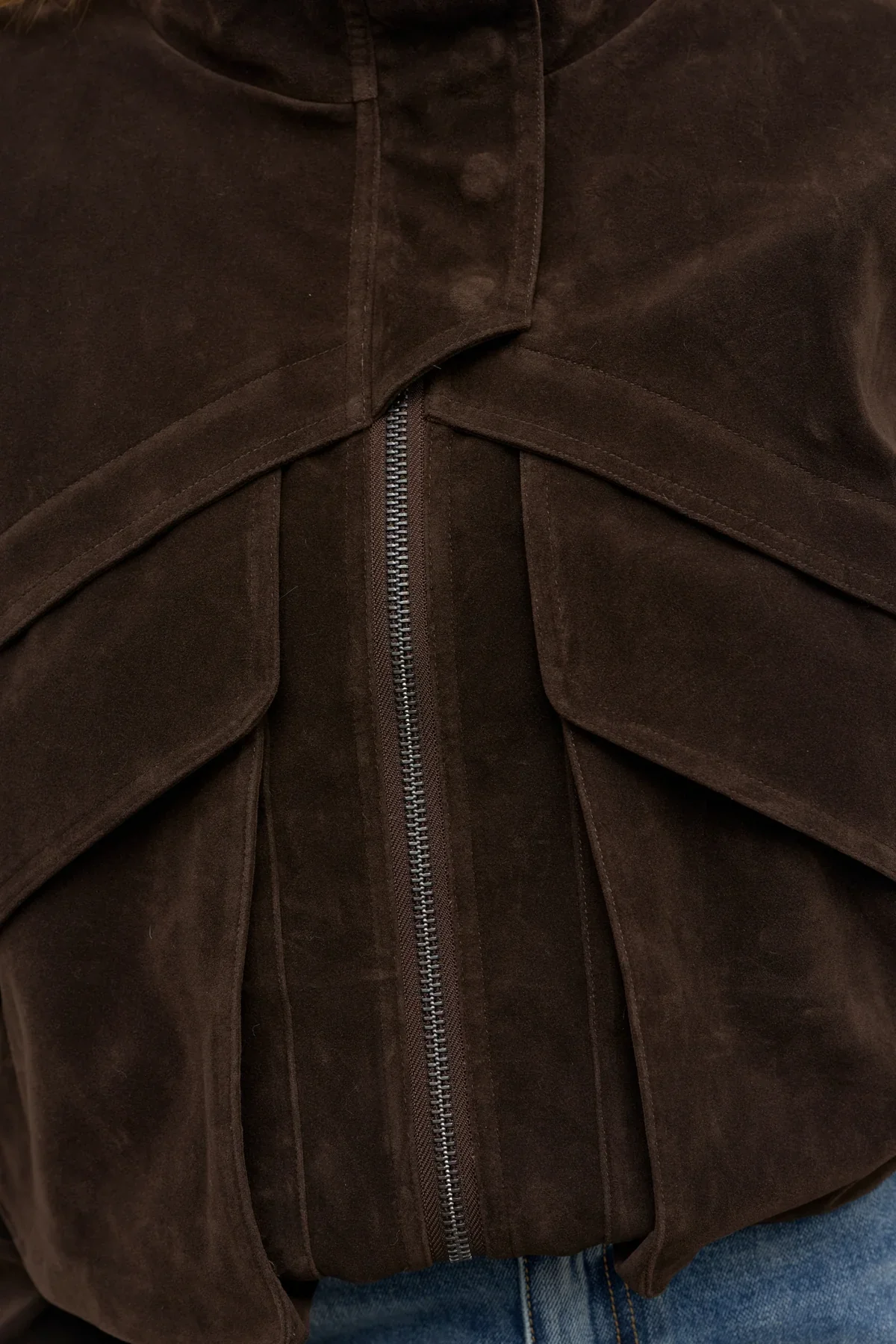 Inez Jacket in Brown - Image 4