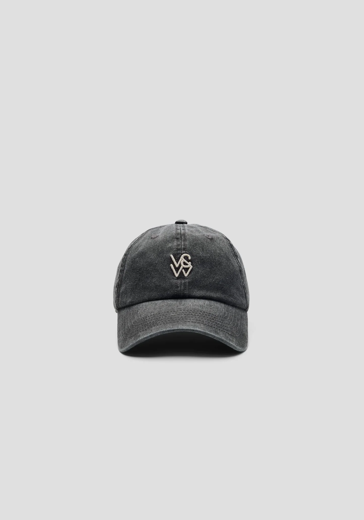Insignia Cap in Grey Vintage Wash