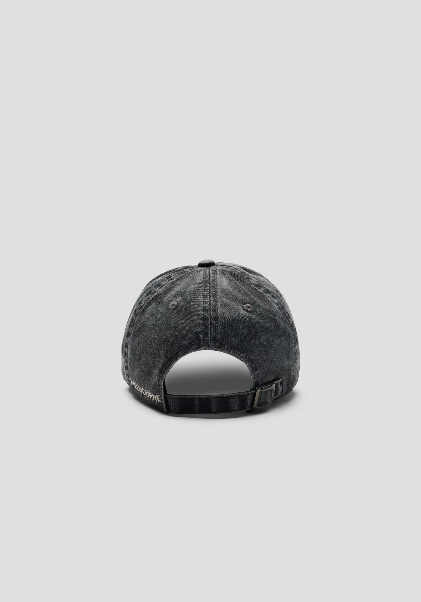 Insignia Cap in Grey Vintage Wash - Image 4