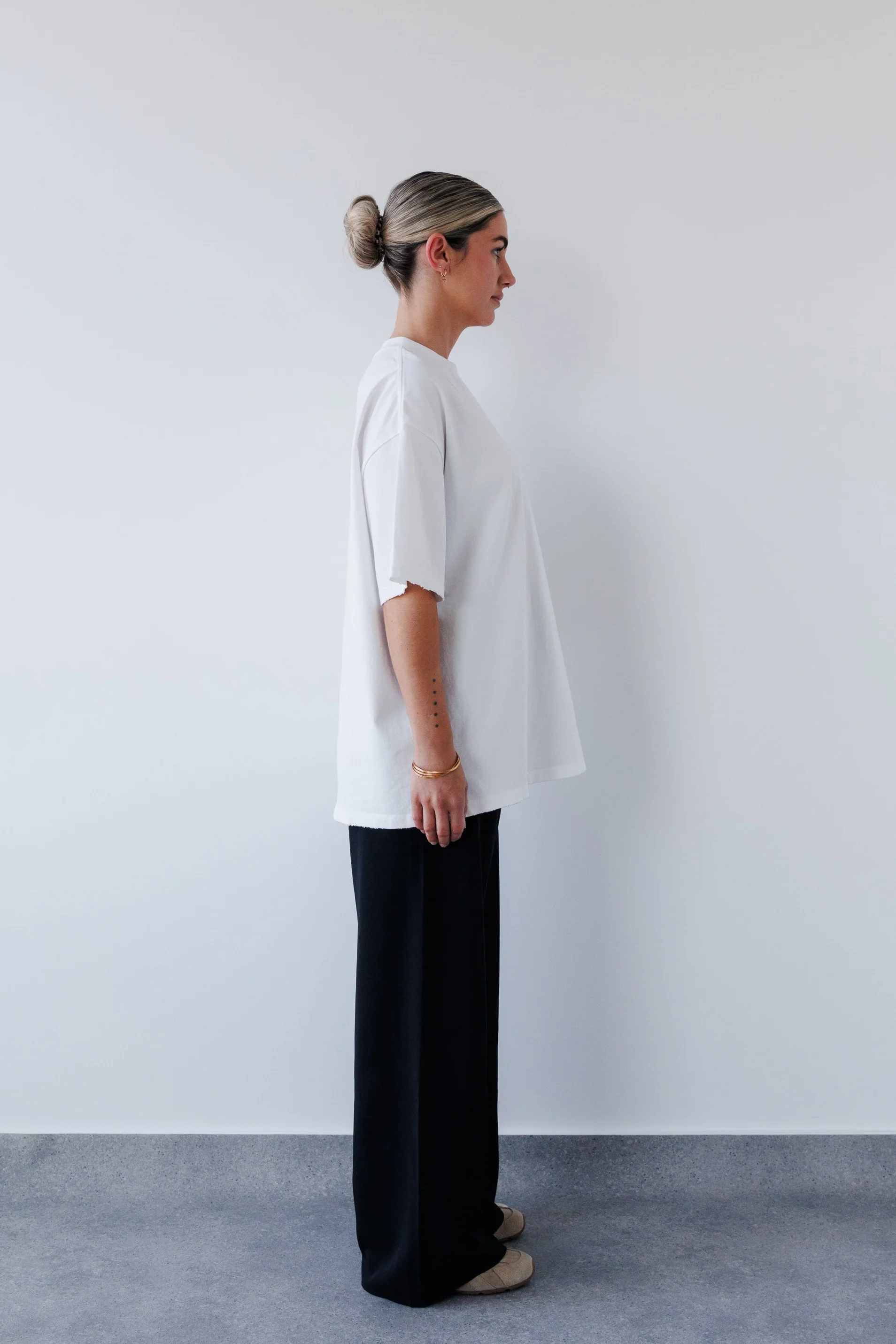 Jasper Tee in White - Image 4
