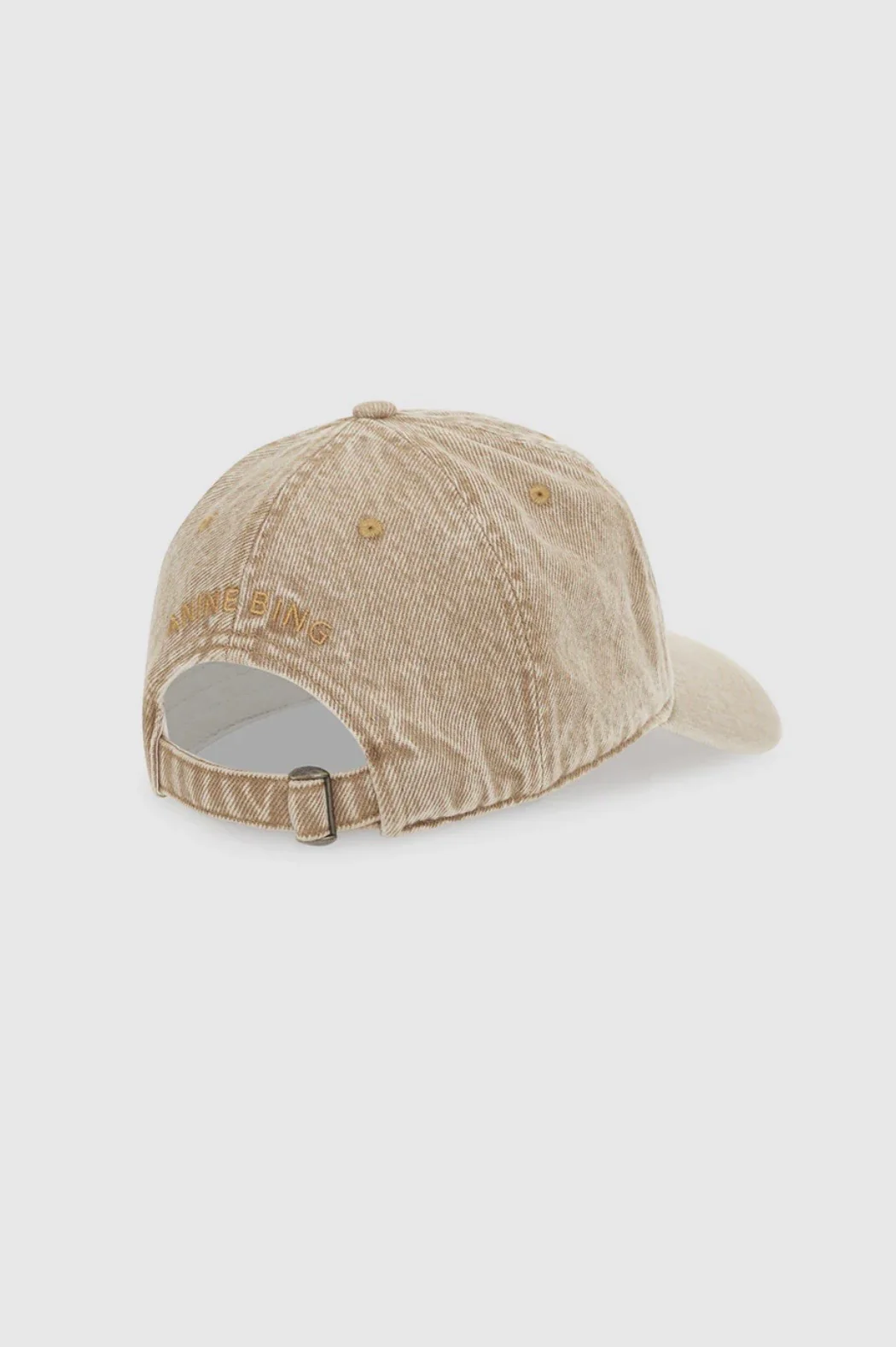 Jeremy Baseball Cap in Butter Yellow - Image 4