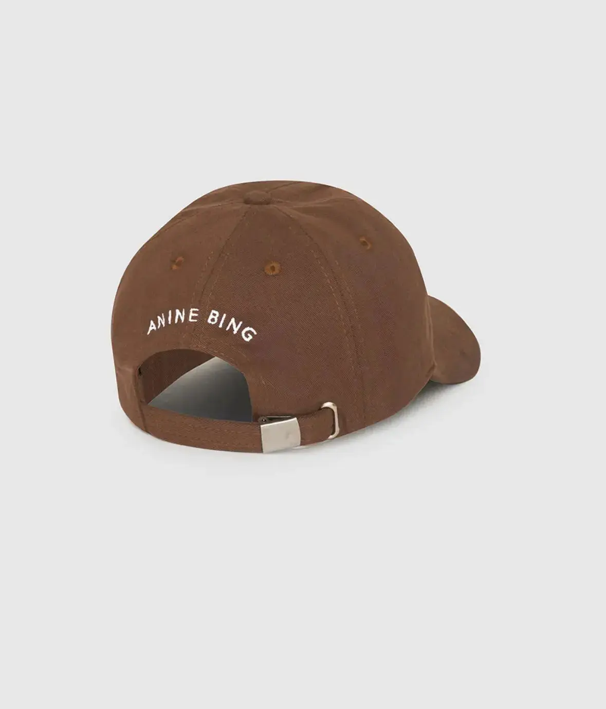 Jeremy Baseball Cap in Dark Camel - Image 2