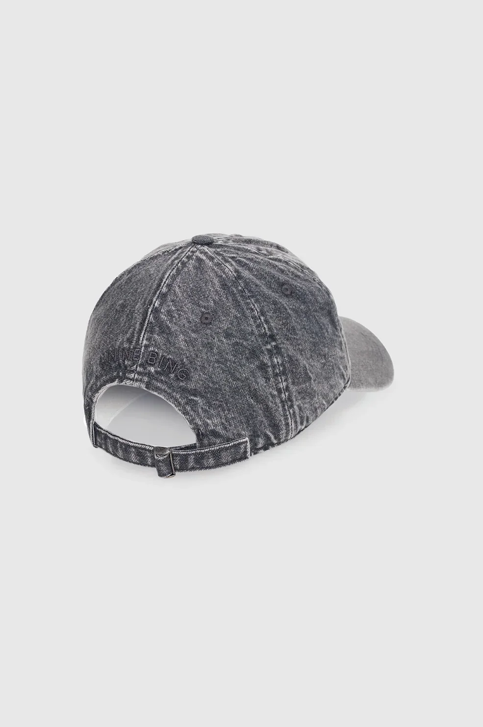 Jeremy Baseball Cap in Oyster Grey - Image 3