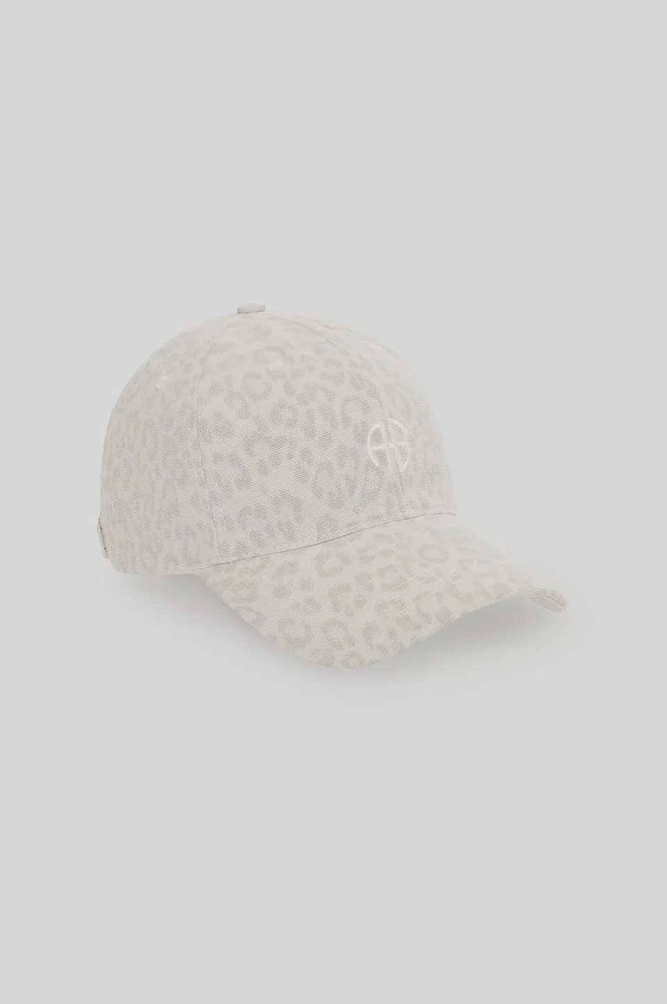 Jeremy Baseball Cap in Washed Leopard - Image 2