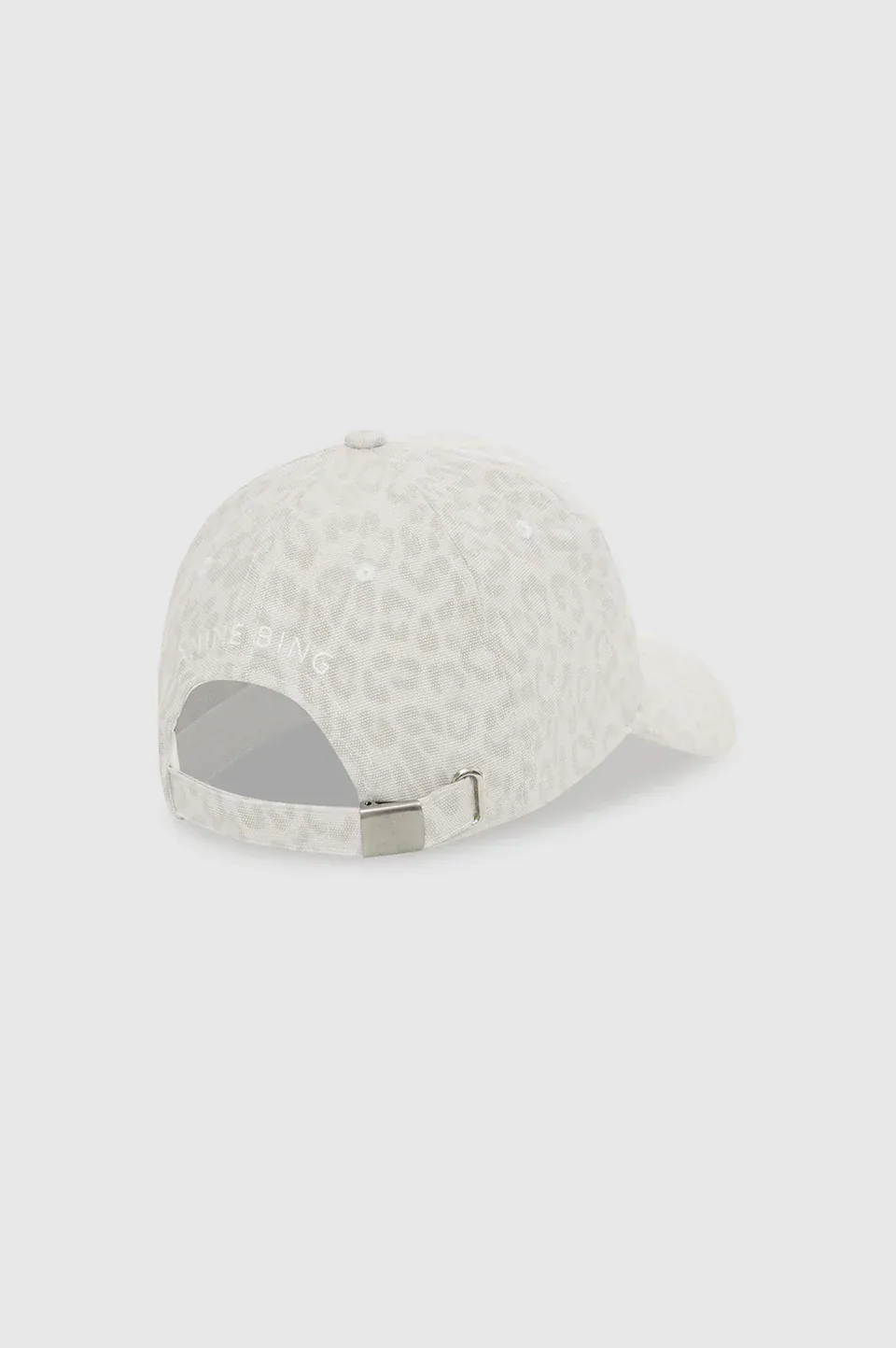 Jeremy Baseball Cap in Washed Leopard - Image 3