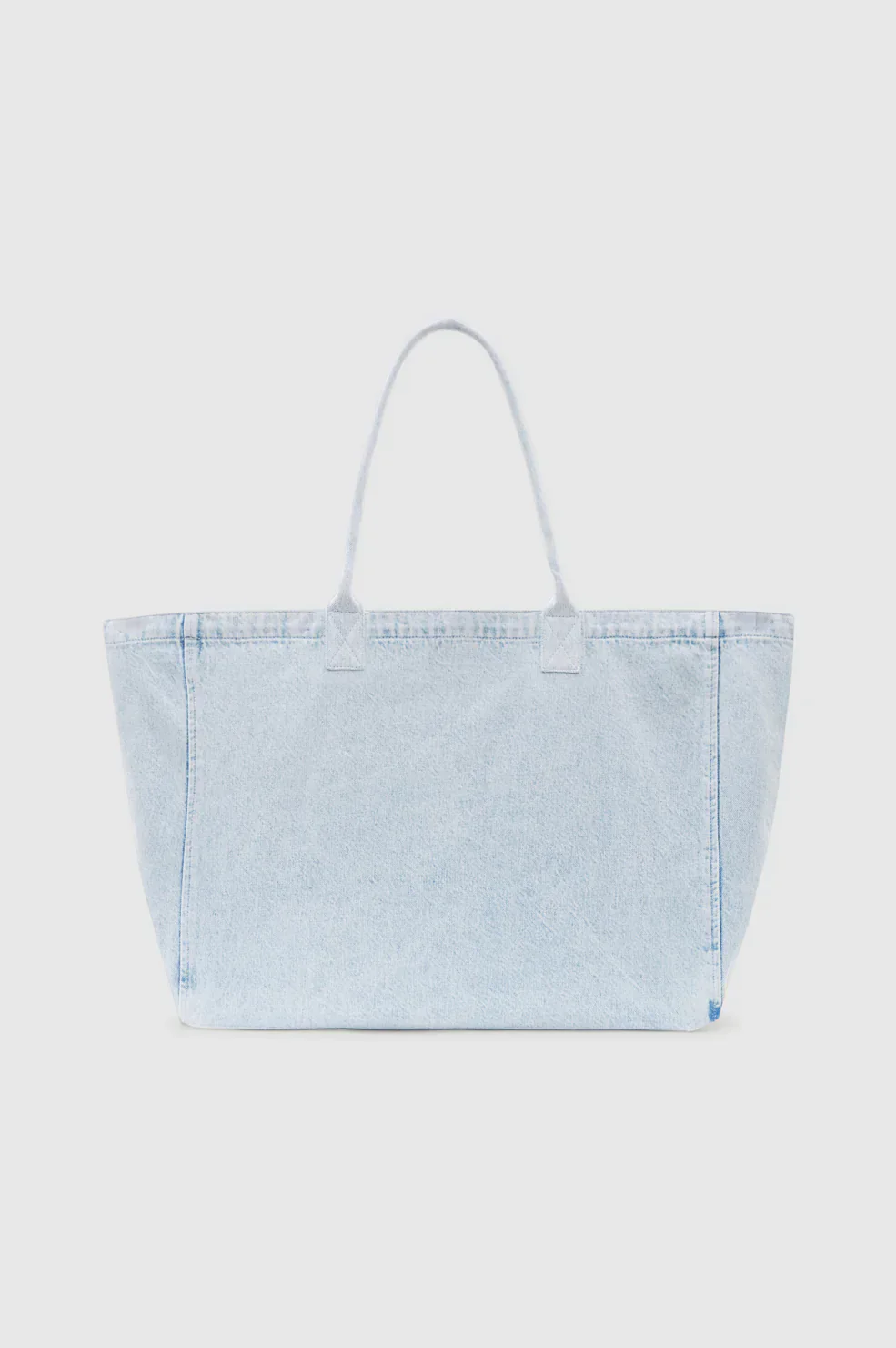 Leo Denim Tote in Lucid Blue - Image 4
