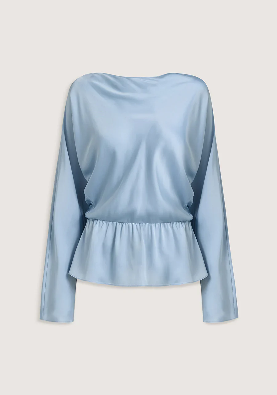 Locket Top in Blue - Image 6