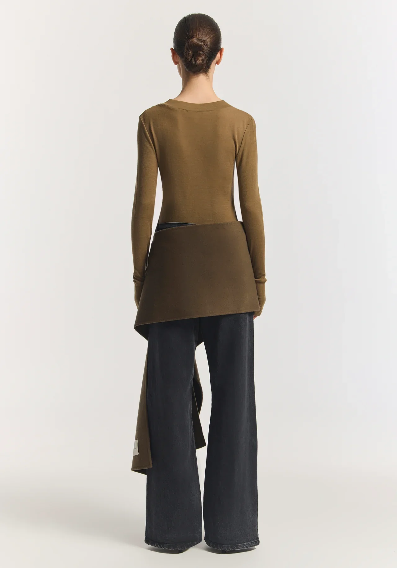 Lotus Top in Khaki - Image 5