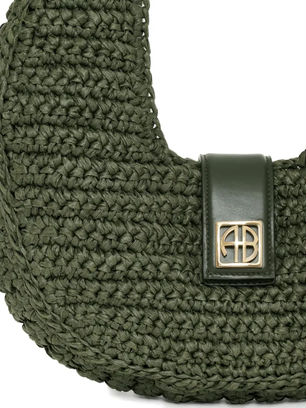 Lou Bag Monogram in Olive - Image 4