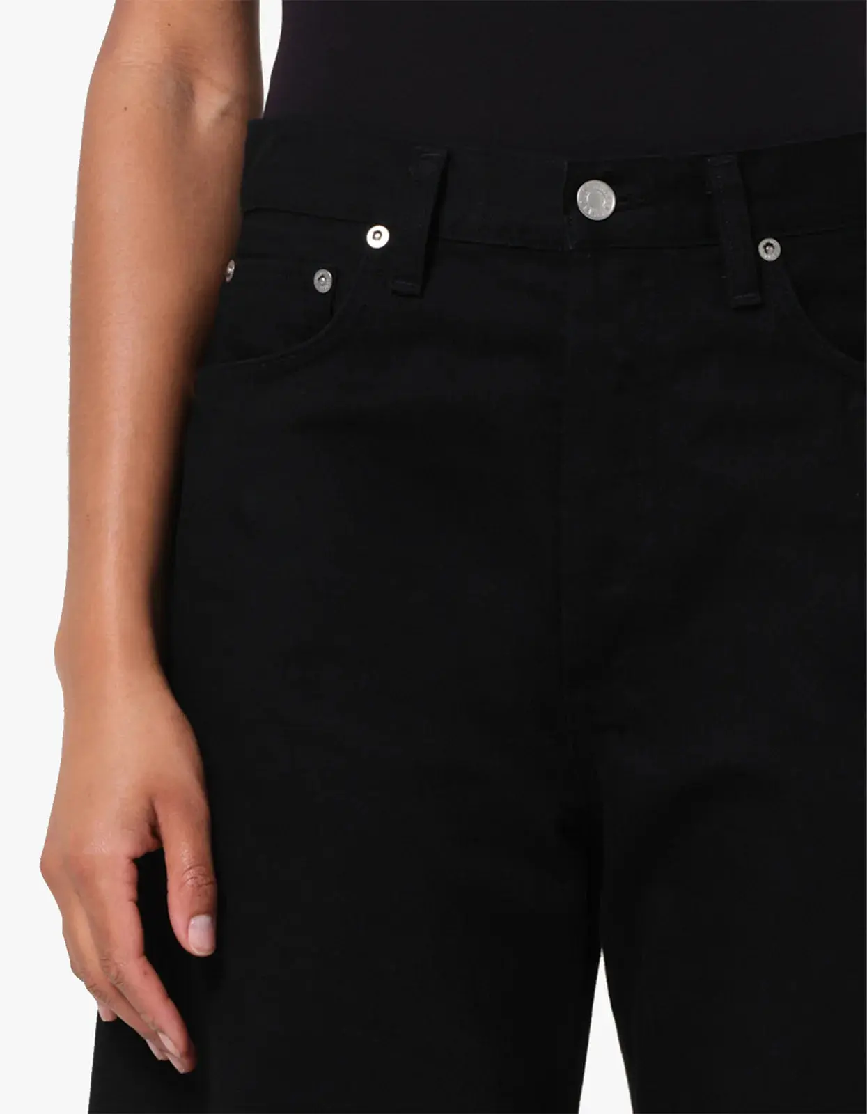 Luna Pieced Jean in Cover - Image 3