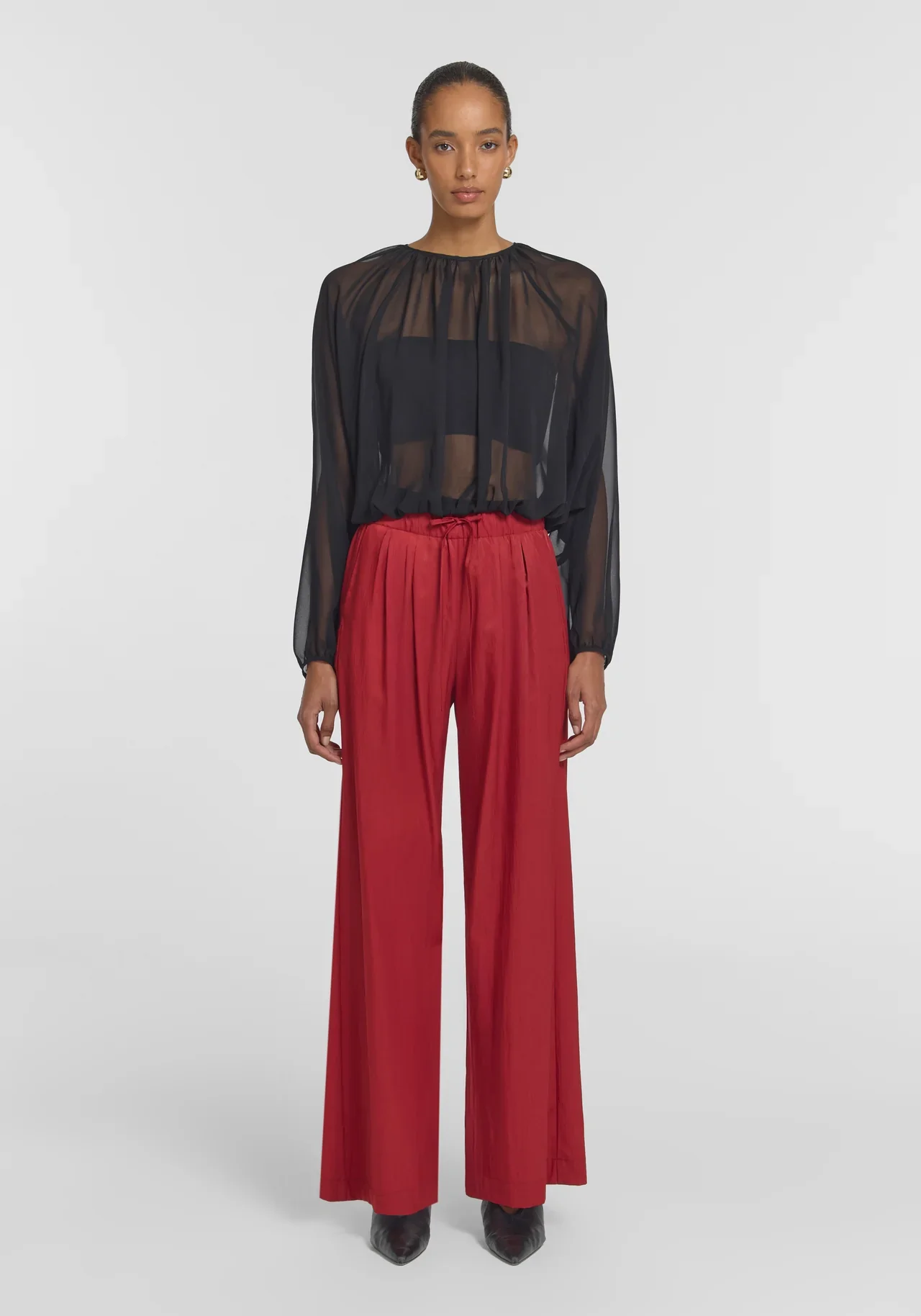 Madden Pant in Red