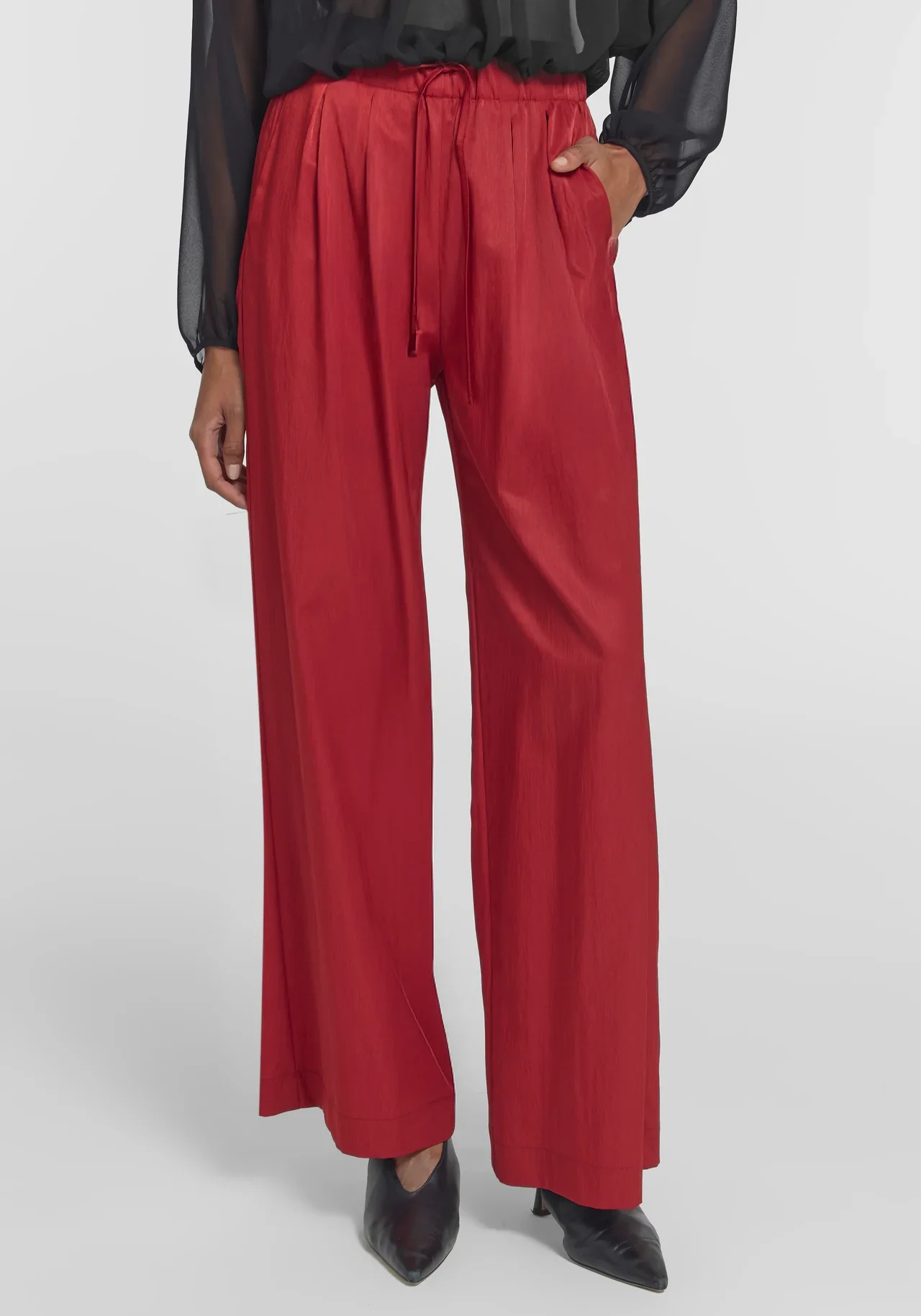 Madden Pant in Red - Image 2