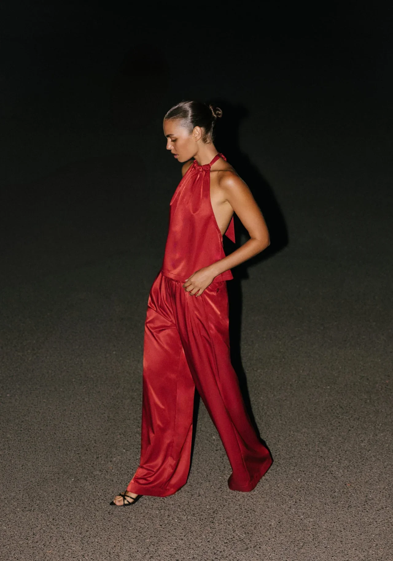 Madden Pant in Red - Image 5