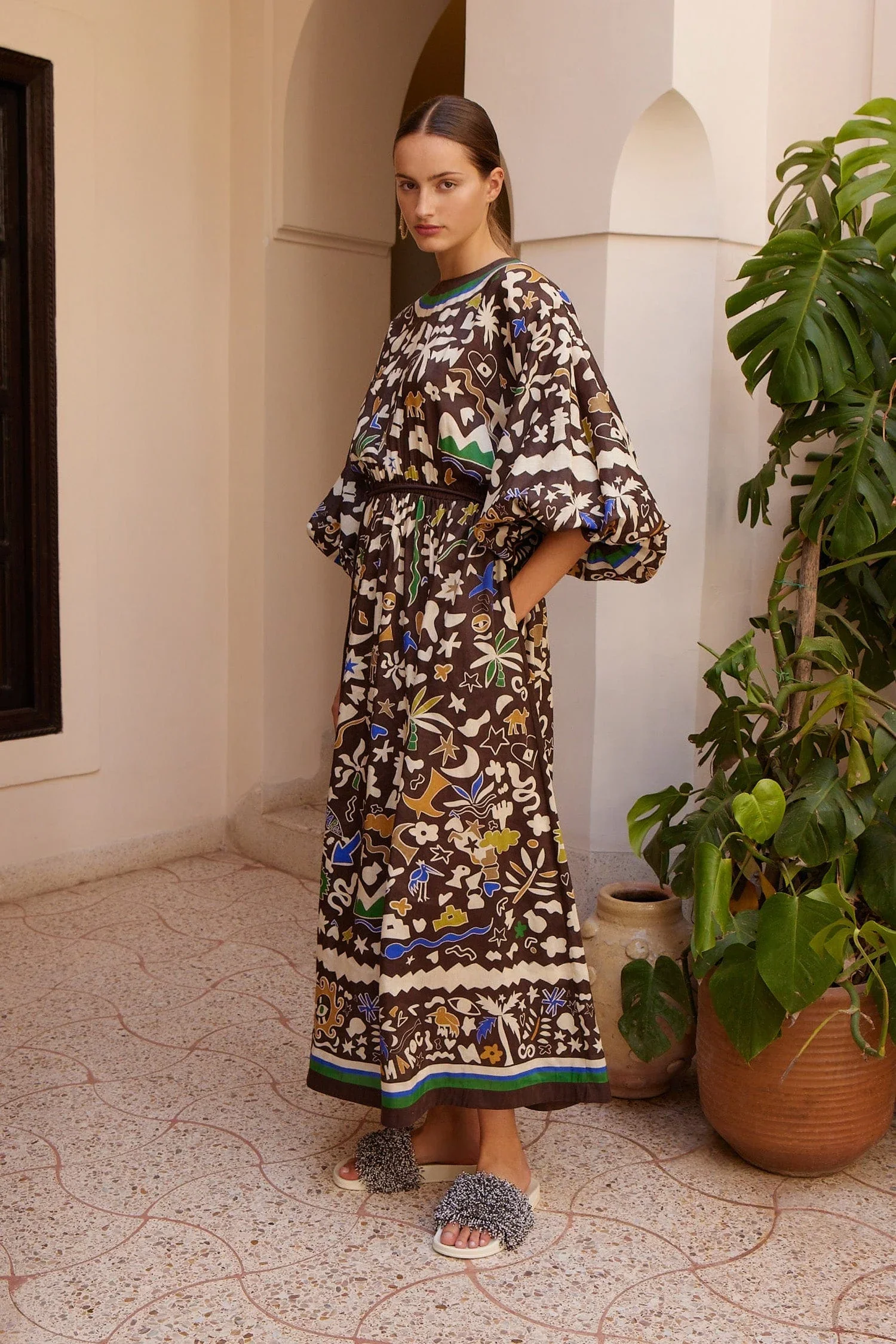 Maroc Midi Dress - Image 3