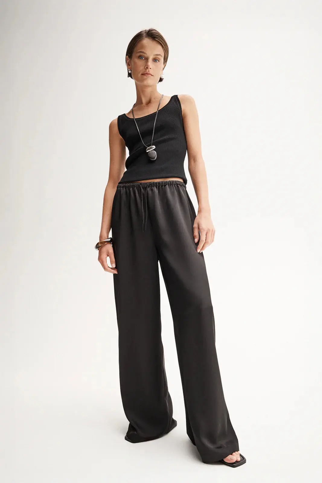 Mina Pant in Black - Image 3