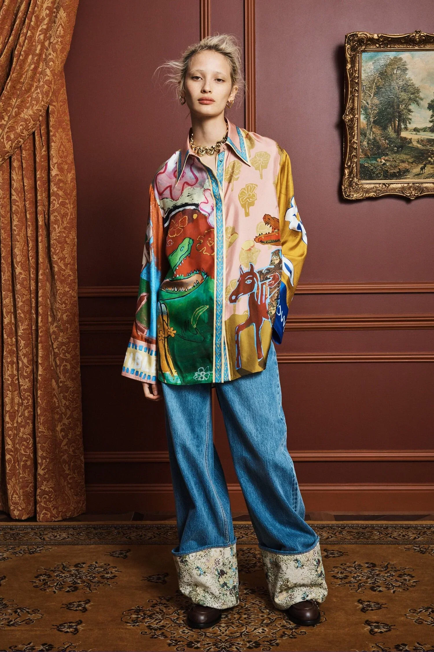 Mlak Silk Shirt - Image 2