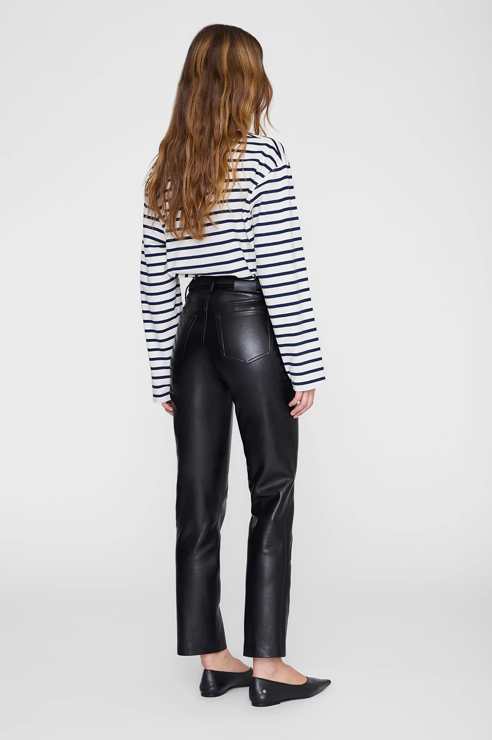 Newton Tee in Navy Stripe - Image 3
