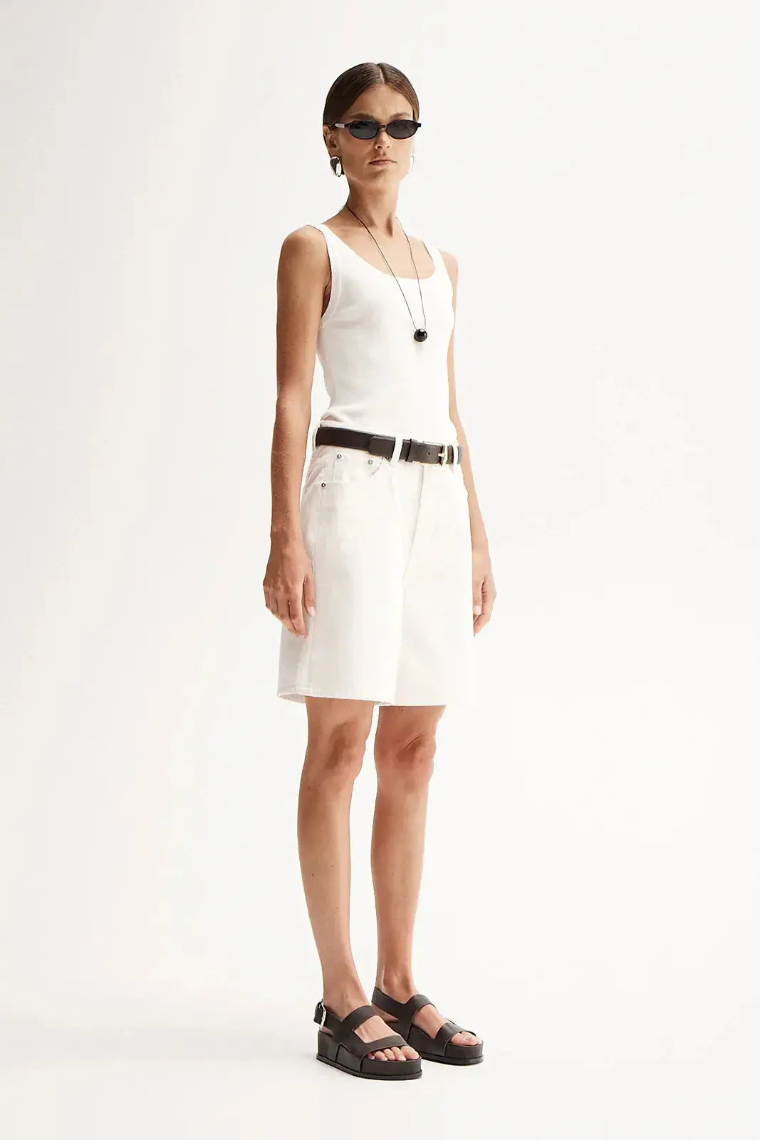 Odin Short in Ivory - Image 3