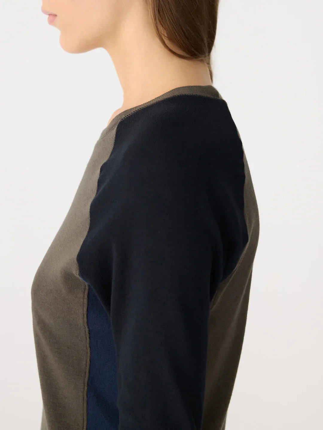 Panelled Rib L/S Baby T- Shirt - Image 3