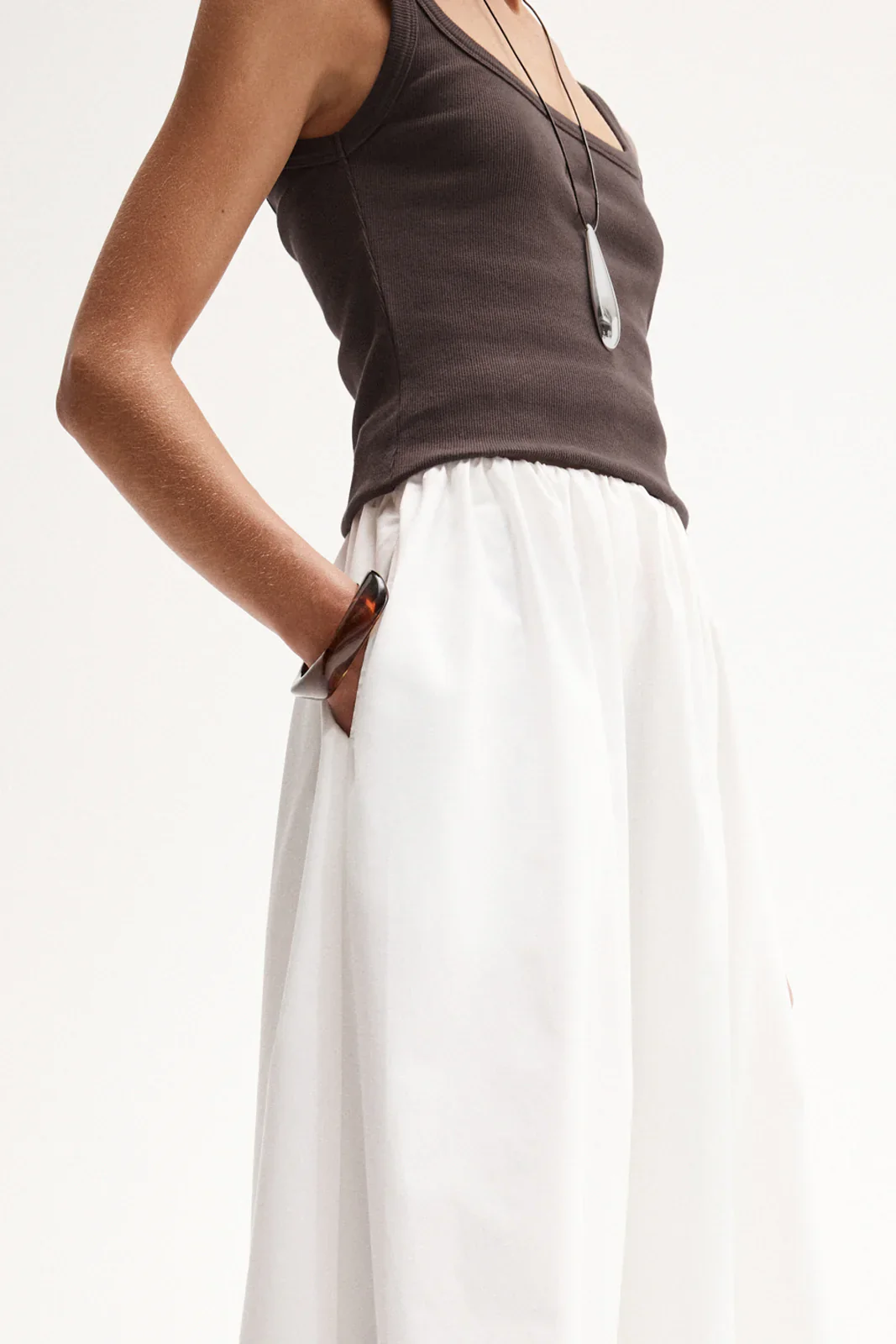 Persi Tank in Chocolate - Image 5
