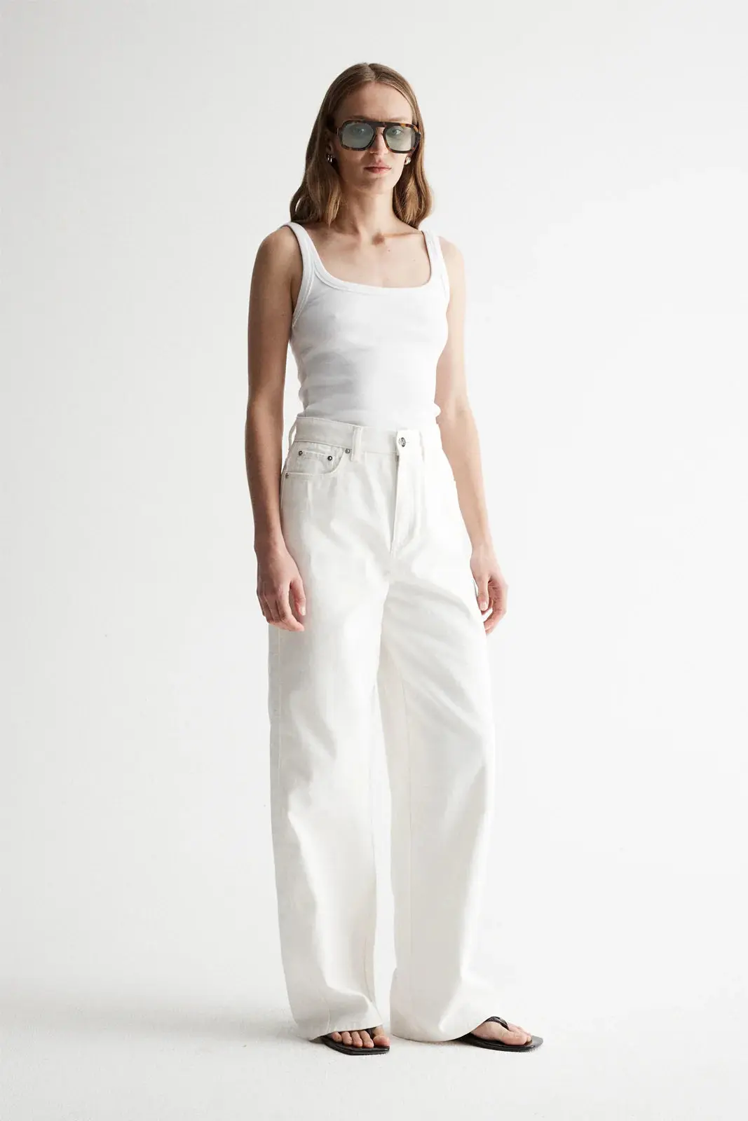 Persi Tank in White - Image 2