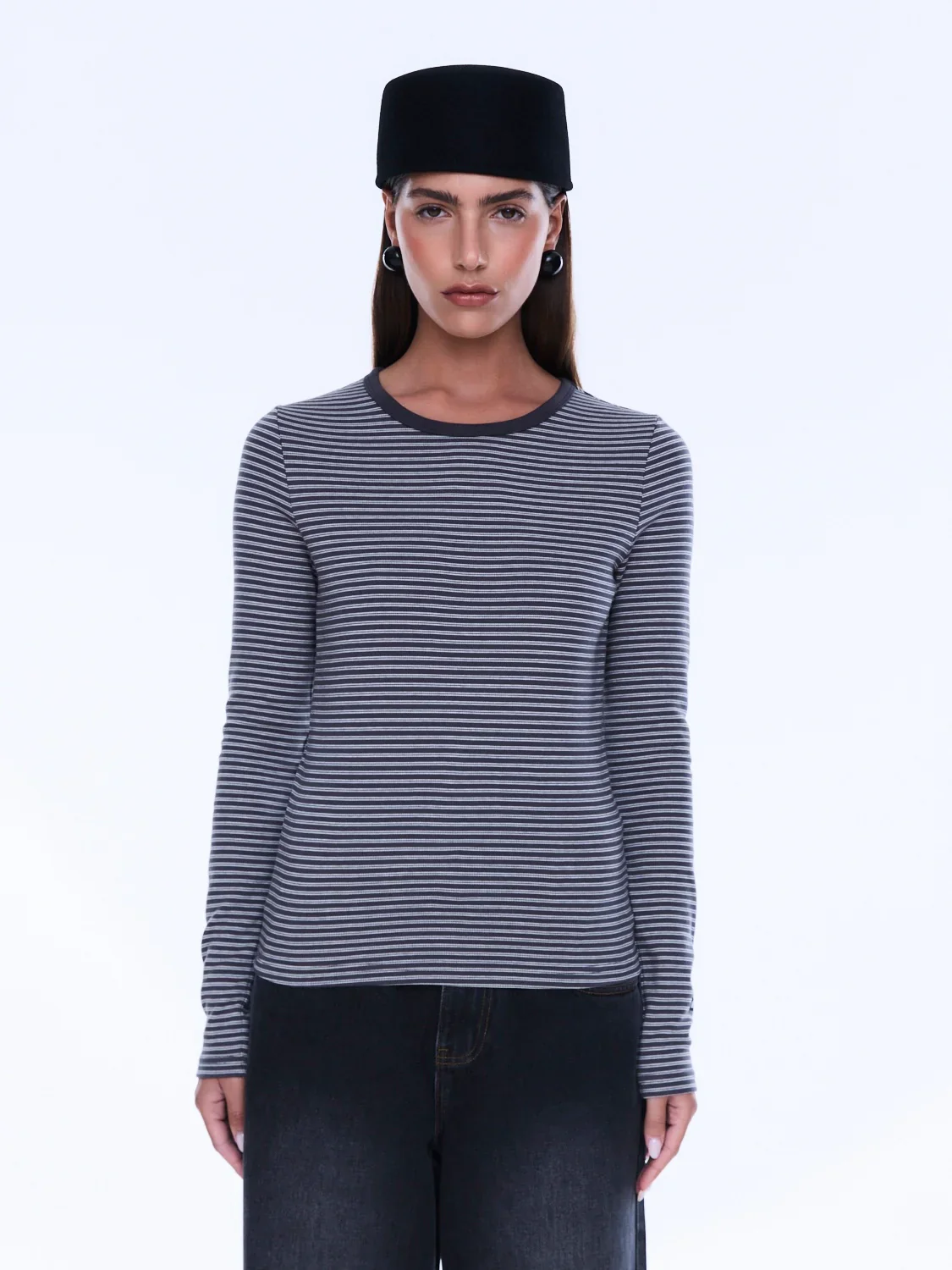 Piper Long Sleeve Stripe Top - Image 5
