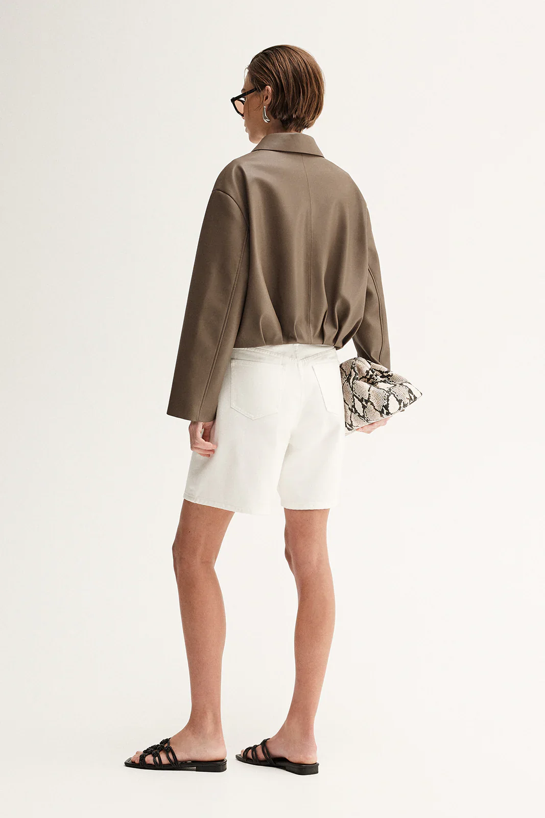 Rae Jacket in Taupe - Image 6