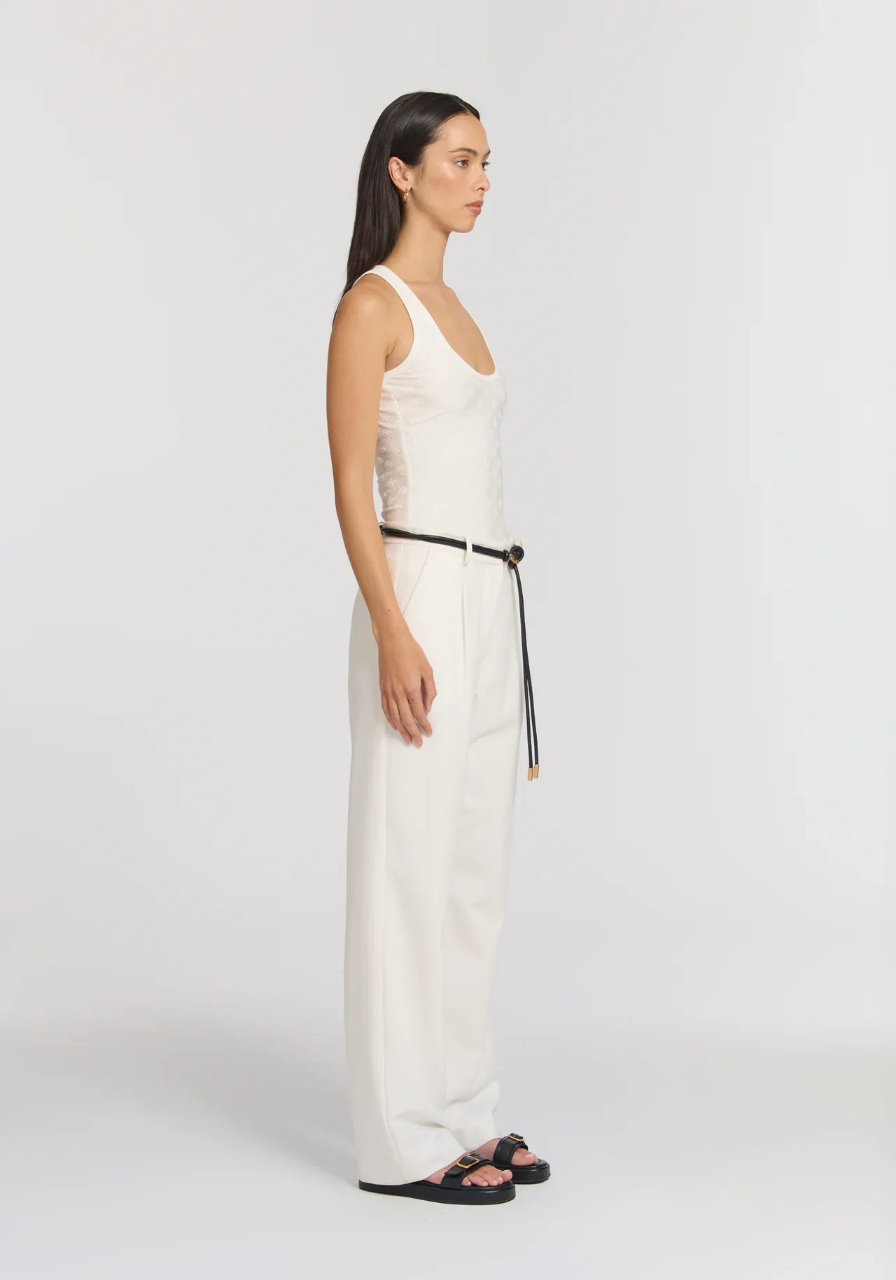 Saint Tank in White - Image 3